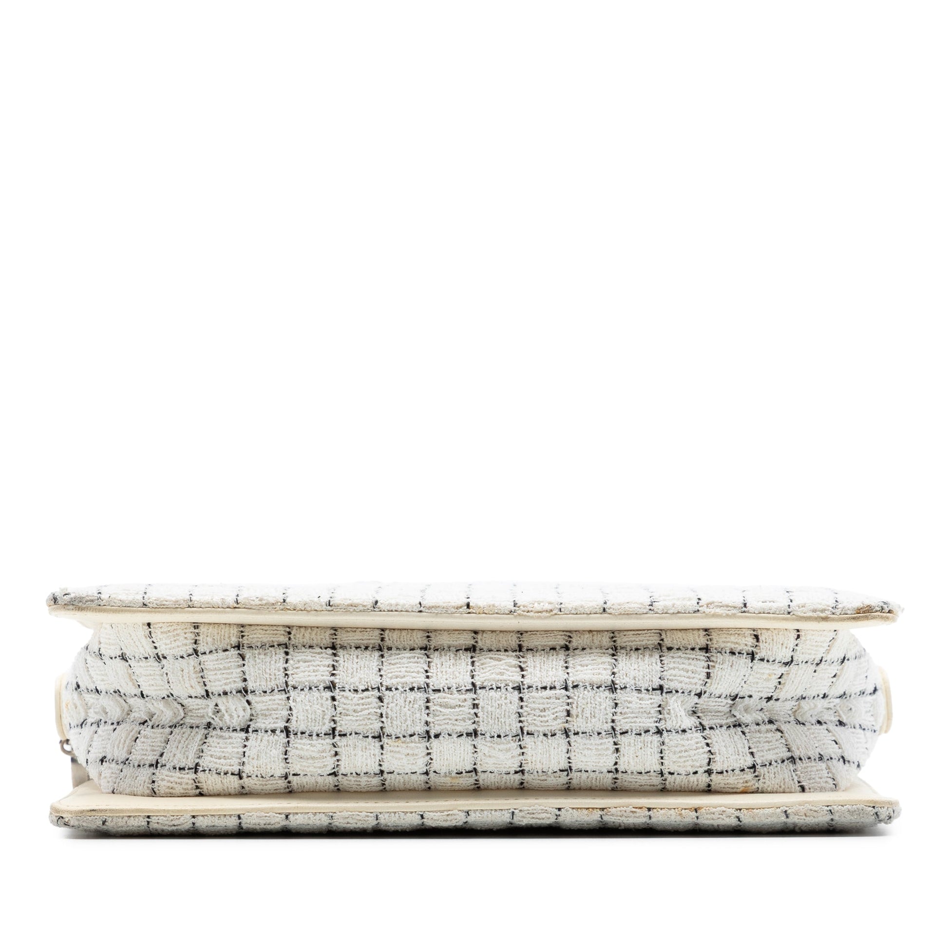 Chanel Tweed and Resin Zipped Shopping Bag