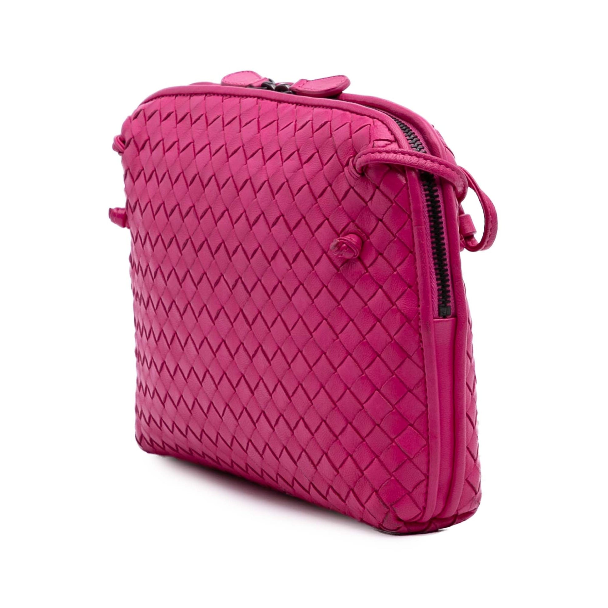 Bottega Veneta Nappa Intrecciato Nodini Crossbody