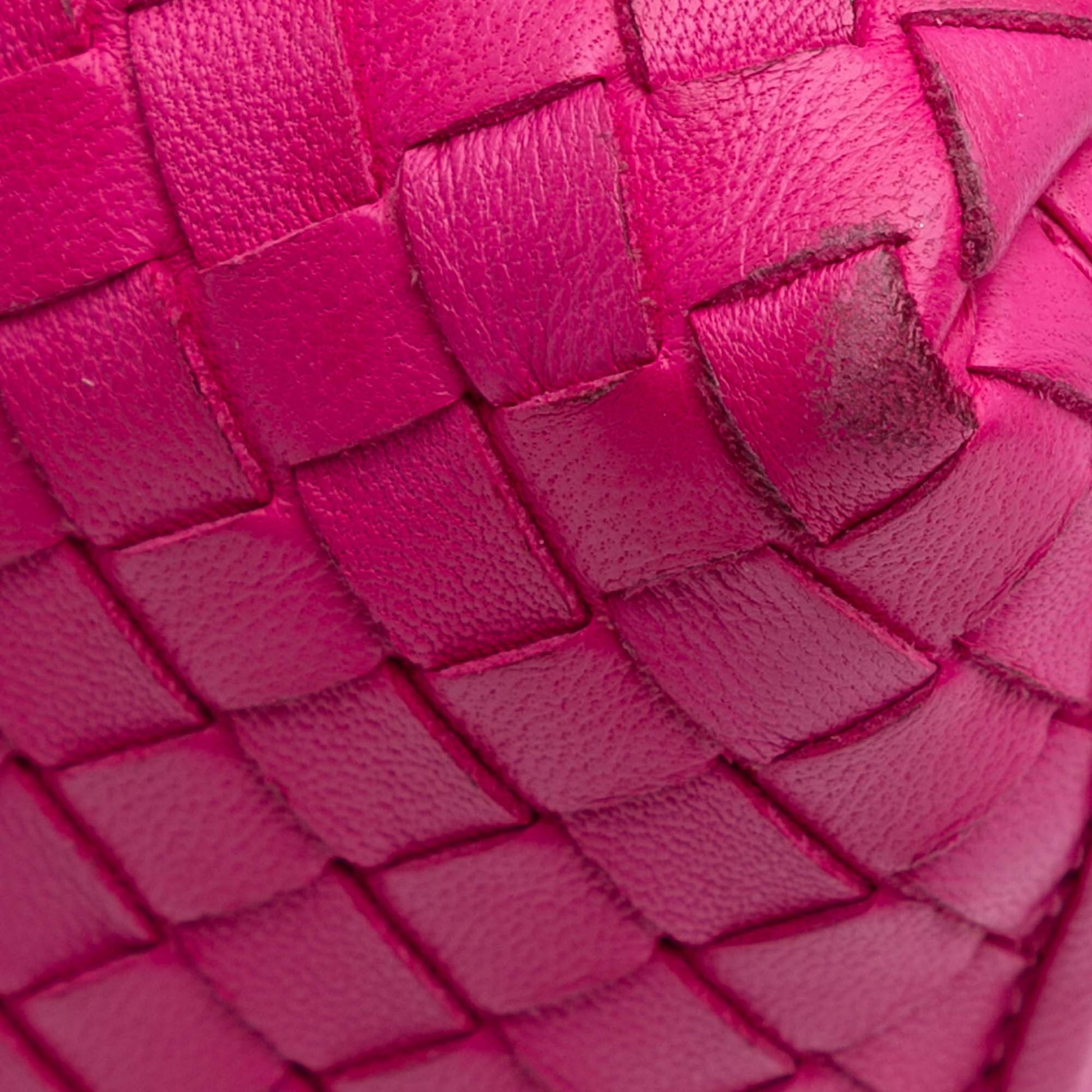 Bottega Veneta Nappa Intrecciato Nodini Crossbody