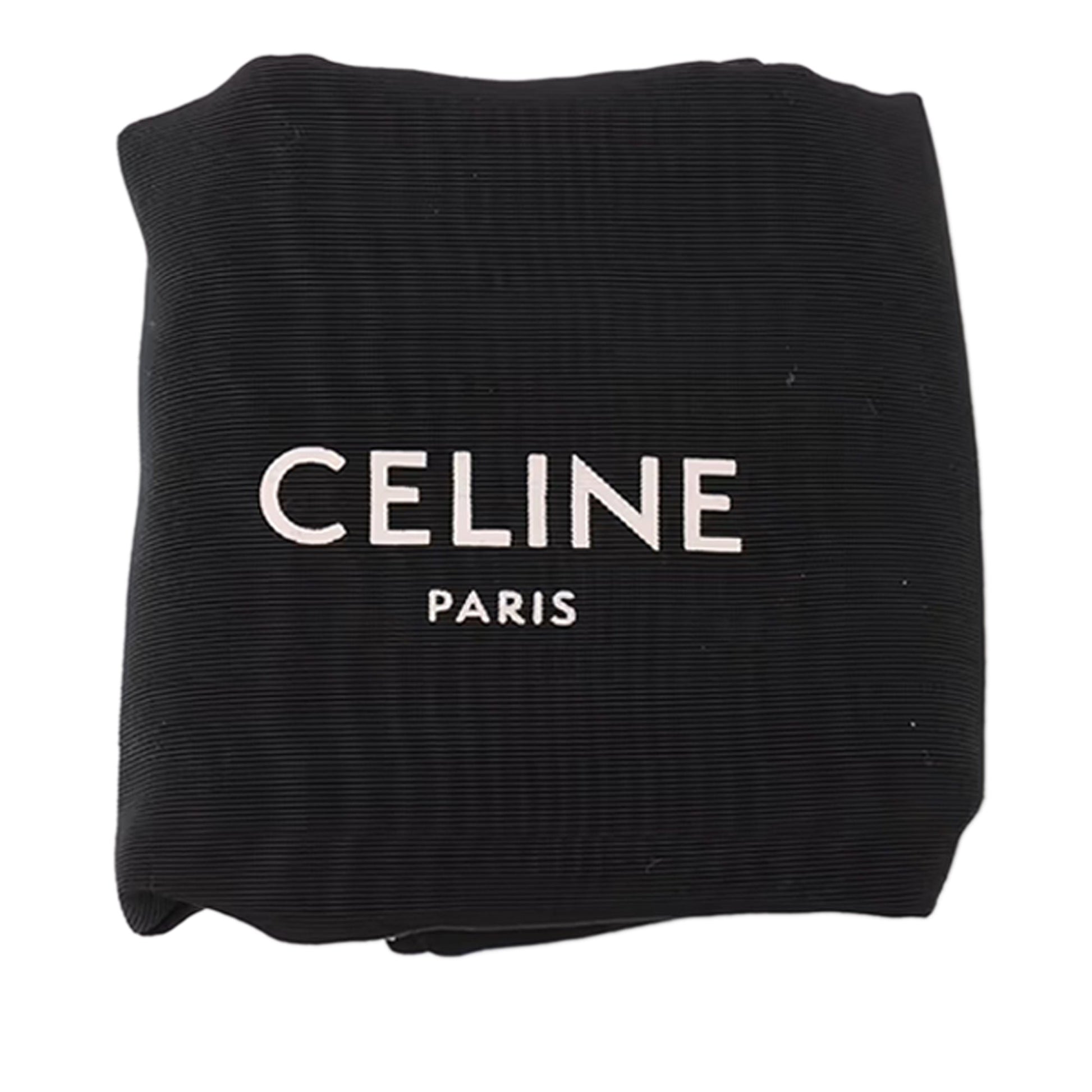 Celine Smooth Calfskin Logo Triangle Crossbody
