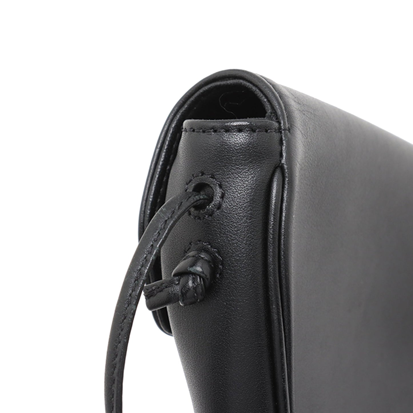 Celine Smooth Calfskin Logo Triangle Crossbody