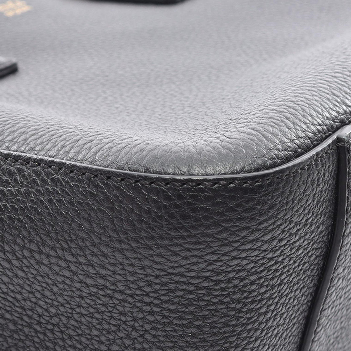 Fendi Small Grained Leather Satchel