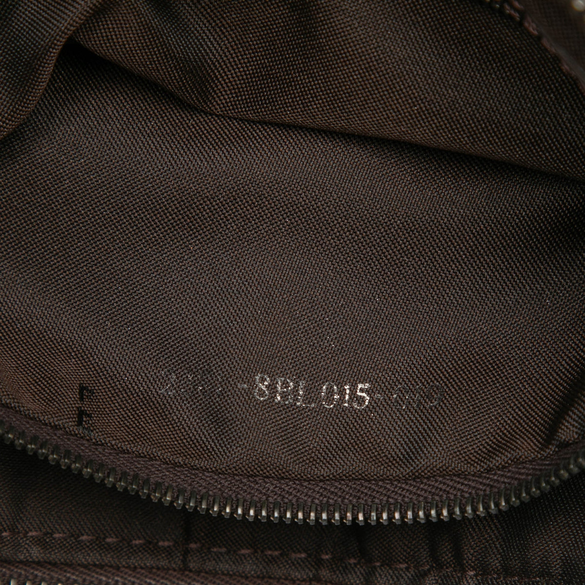 Fendi Zucchino Canvas Handbag