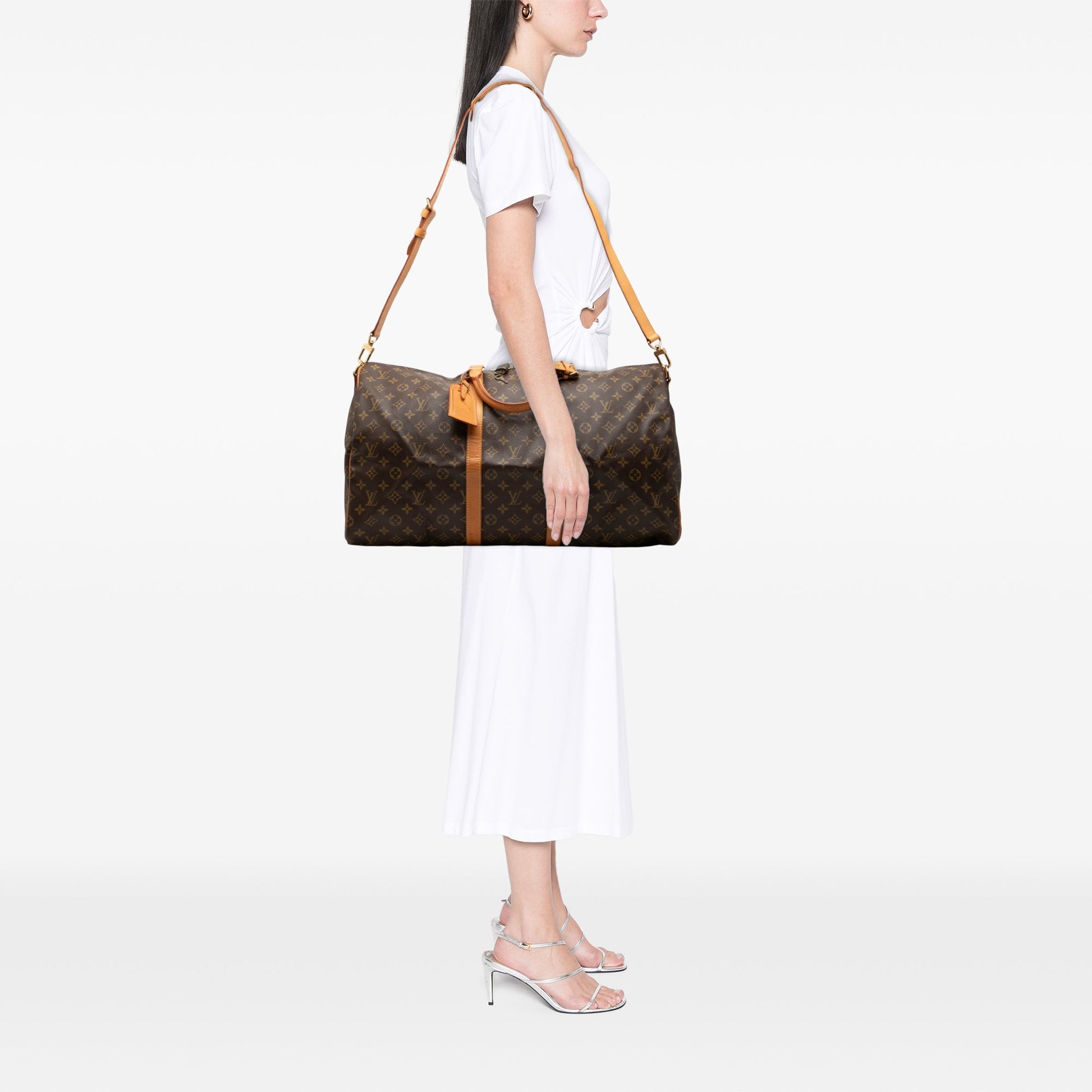 Louis Vuitton Monogram Keepall Bandouliere 55