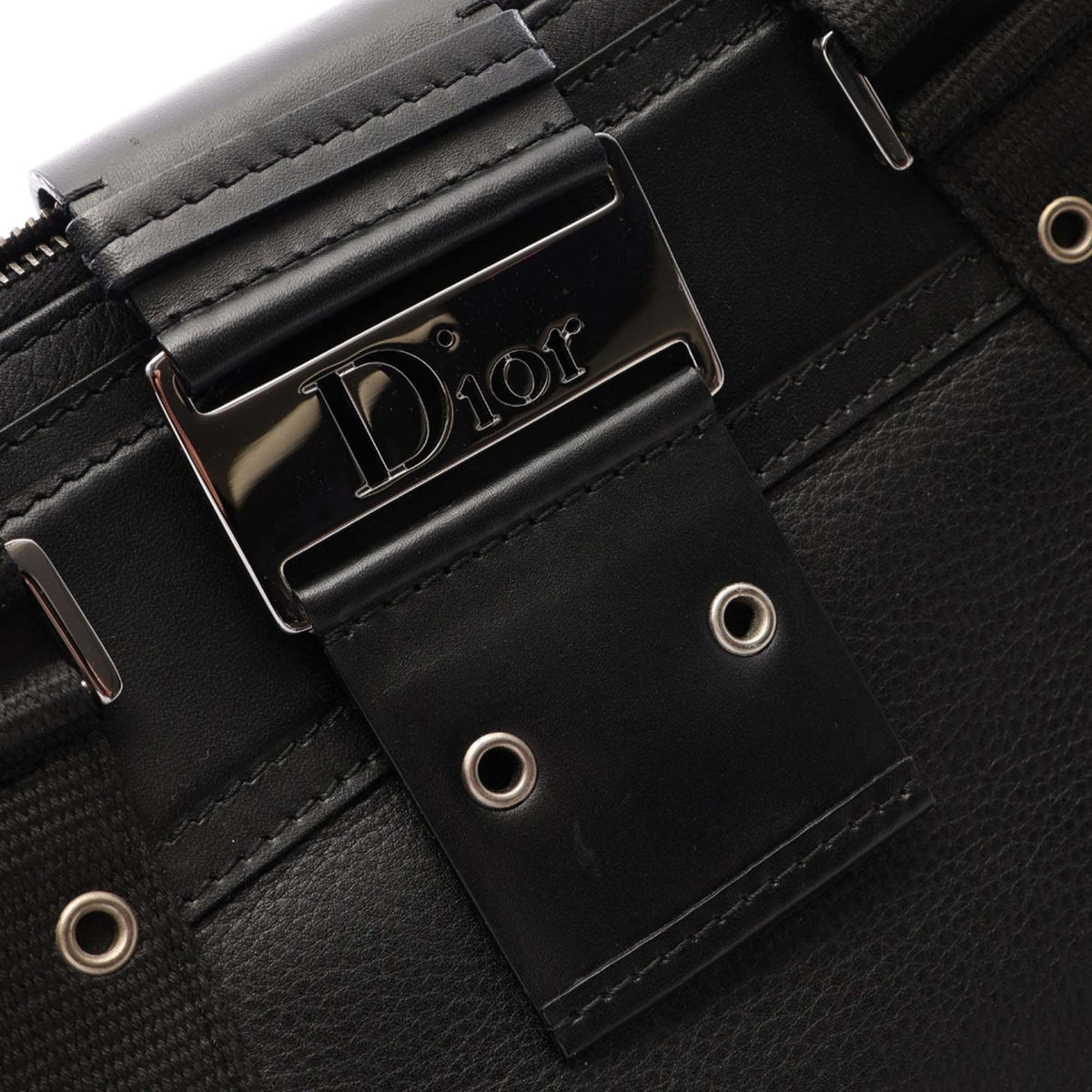 Dior Leather Trotter Street Chic Handbag