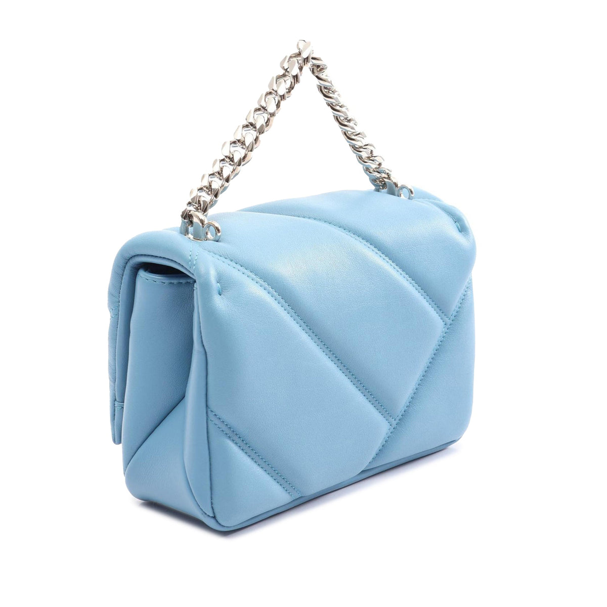 Bvlgari Mini Leather Serpenti Cabochon Satchel — Blue