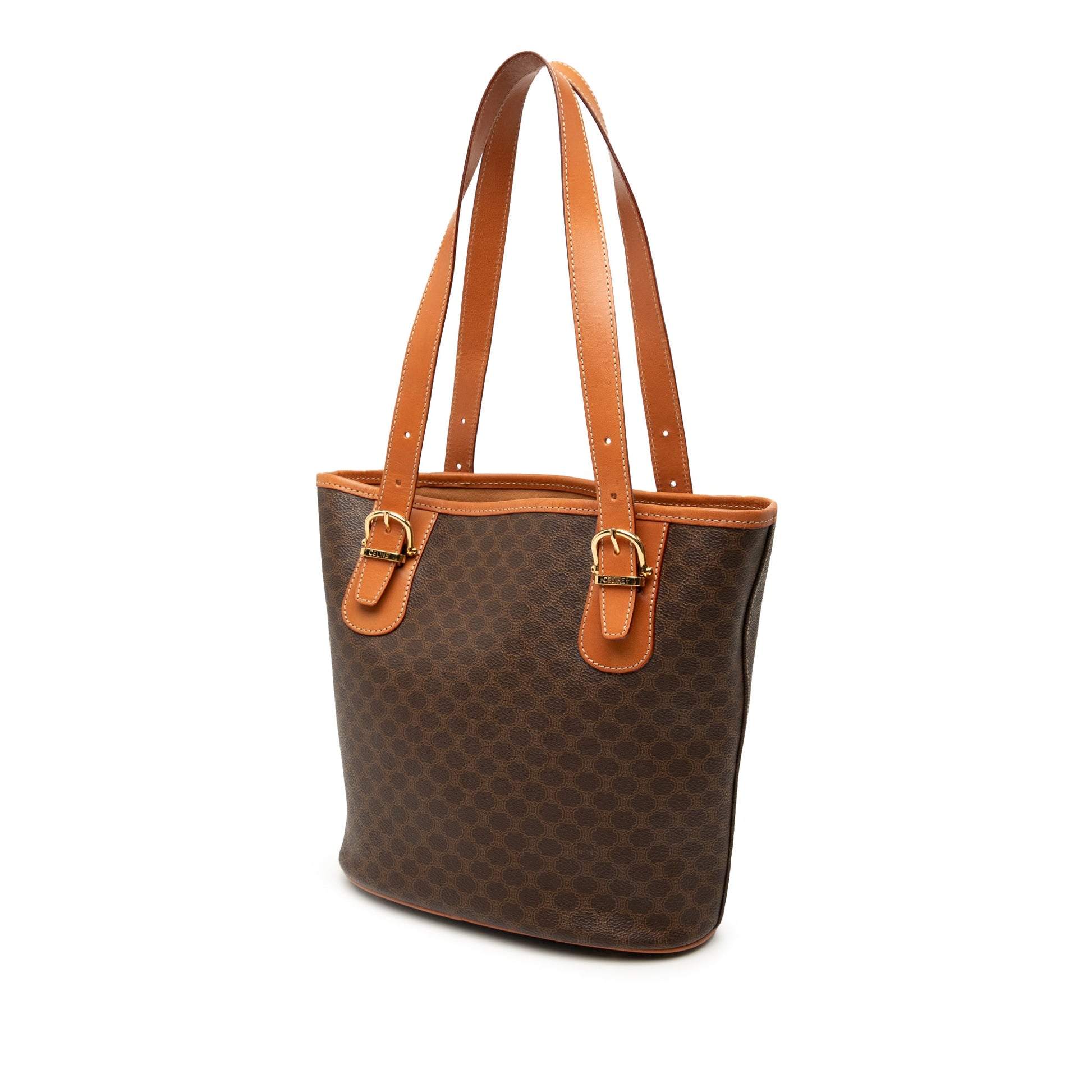 Celine Macadam Coated Canvas Tote