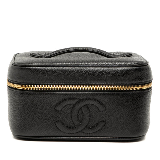 Chanel CC Caviar Vanity Case