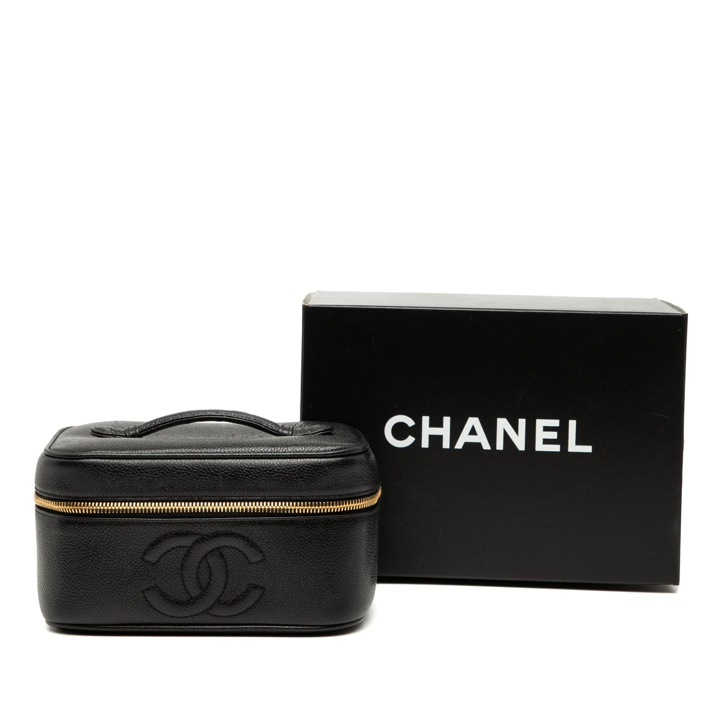 Chanel CC Caviar Vanity Case