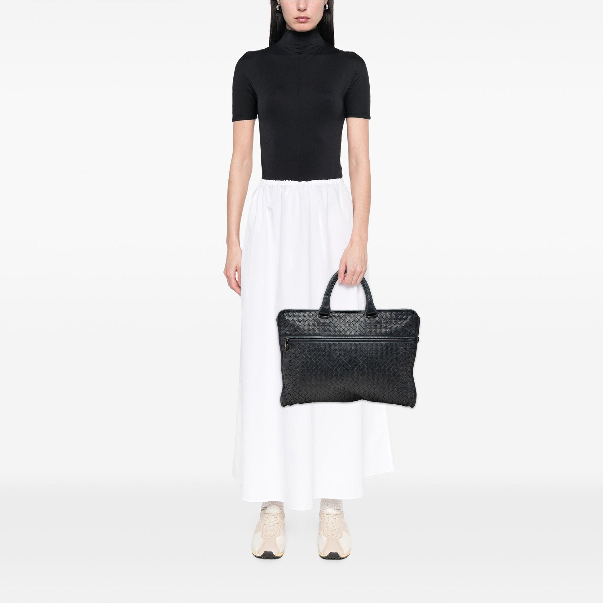 Bottega Veneta Nappa Intrecciato Business Bag