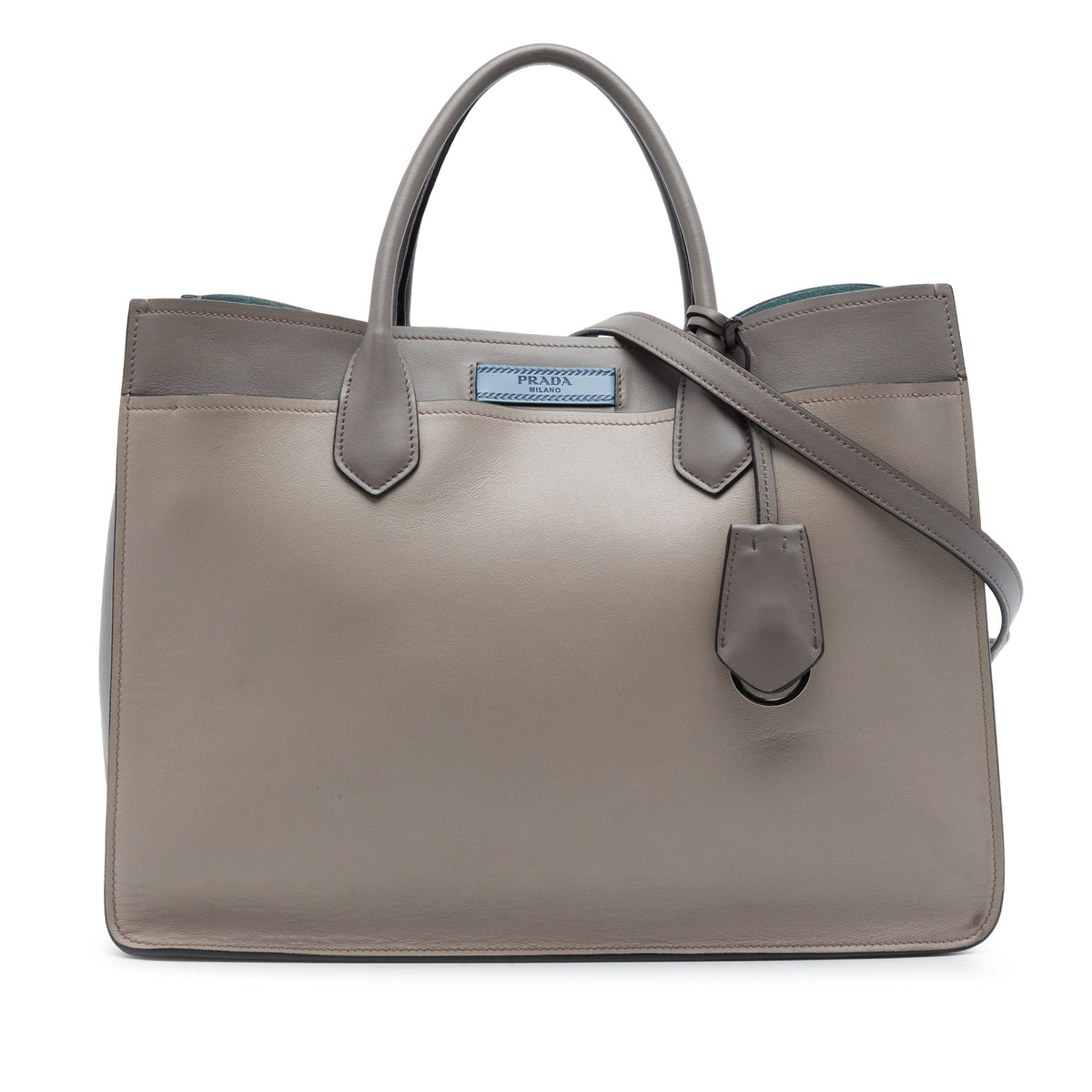 Prada City Calf Etiquette Satchel