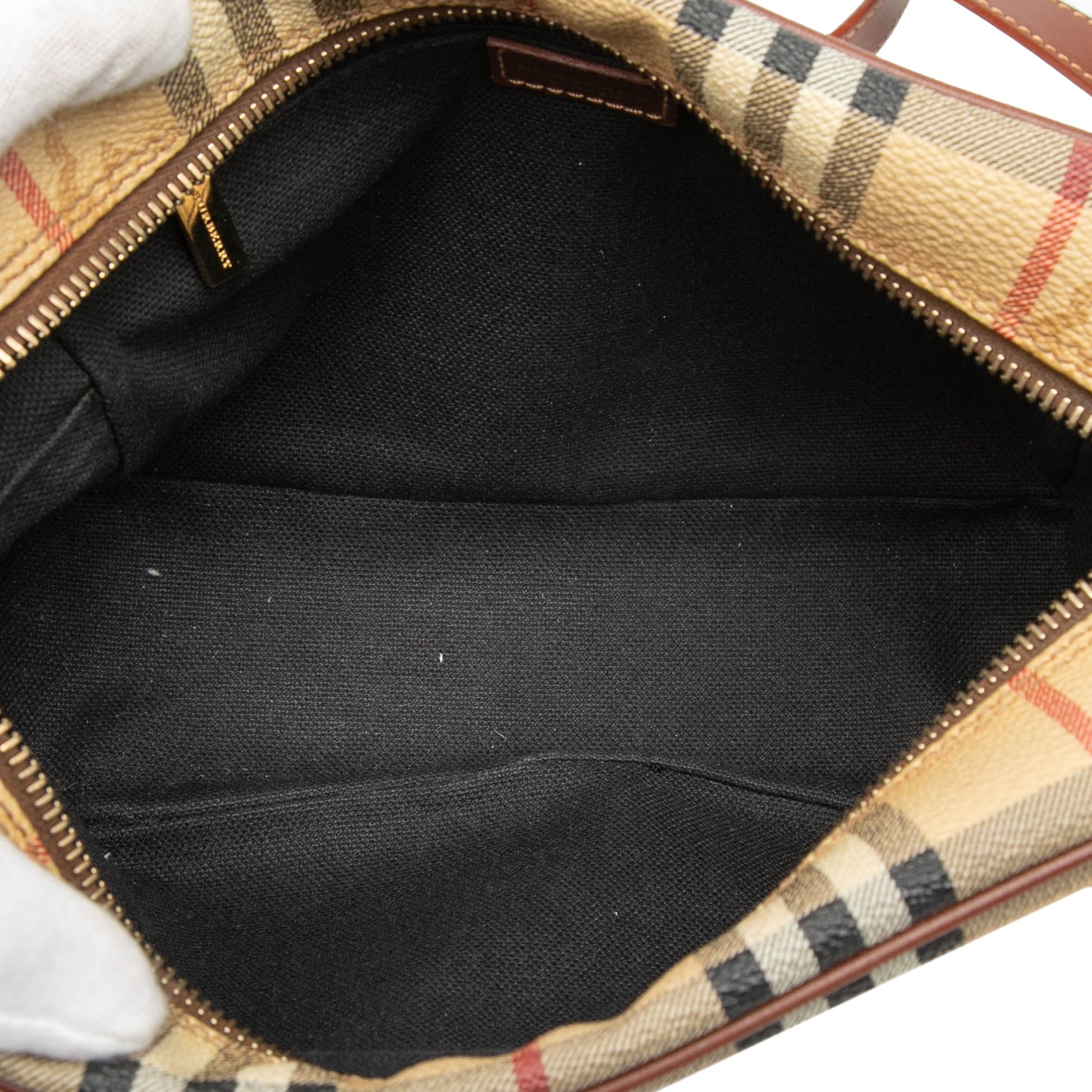 Burberry Haymarket Check Coated Canvas Crossbody