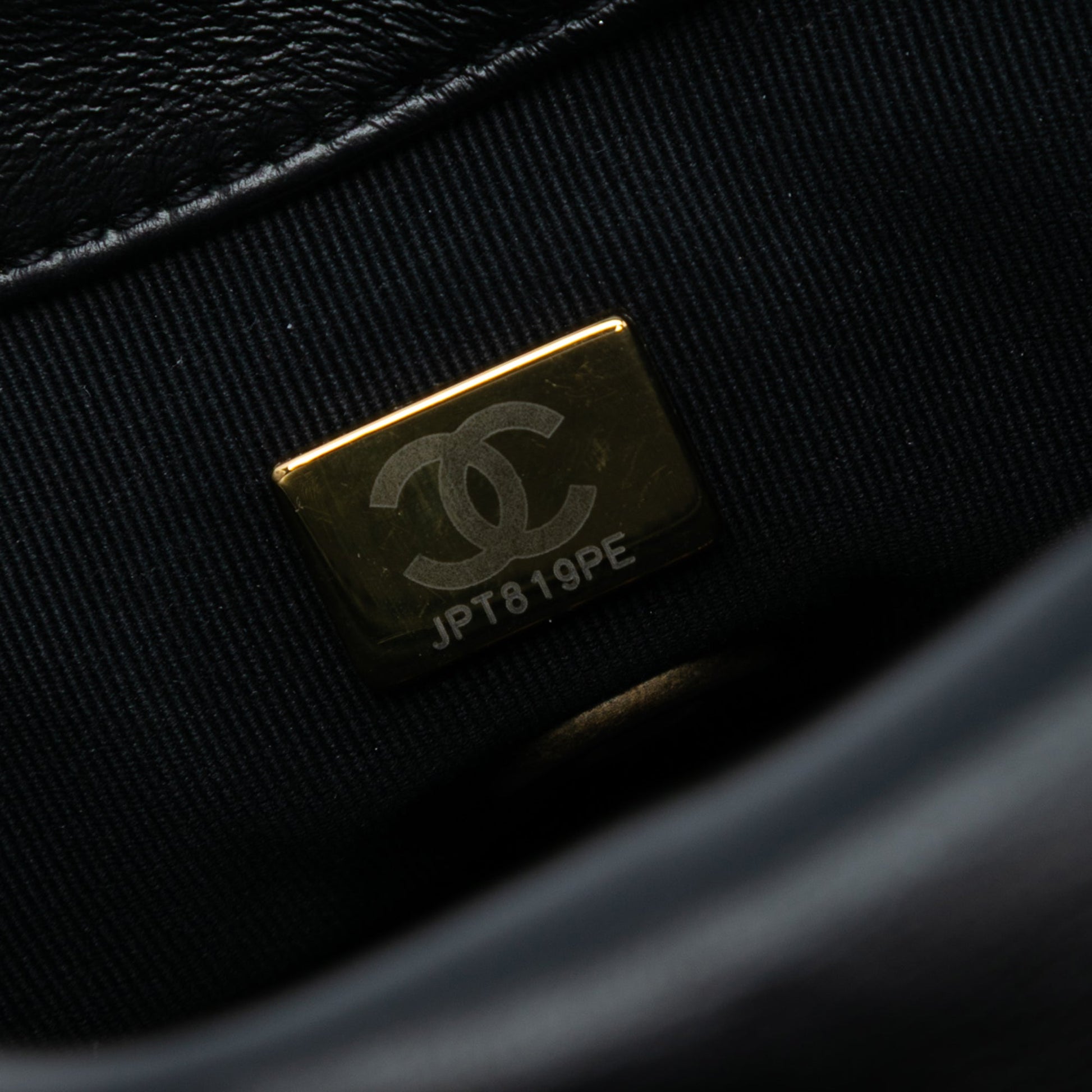 Chanel Mini Quilted Lambskin Lacquered Chain Flap