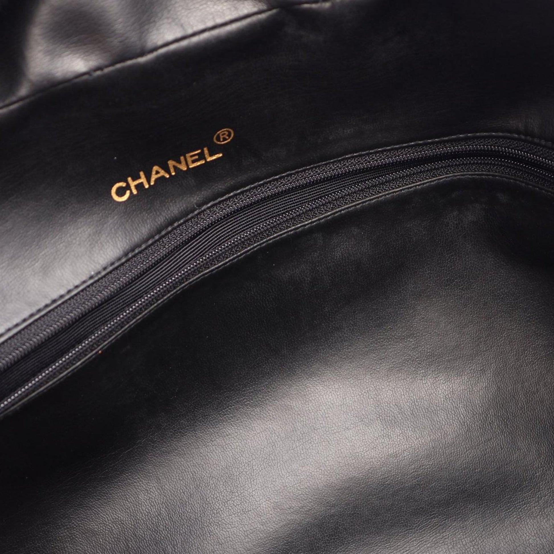 Chanel Quilted Calfskin Logo Bowler Weekend Bag