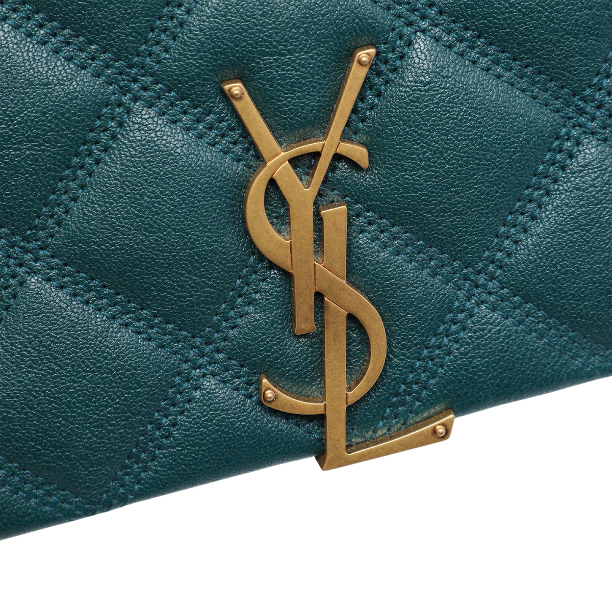 Saint Laurent Mini Quilted Lambskin Becky Chain Shoulder Bag