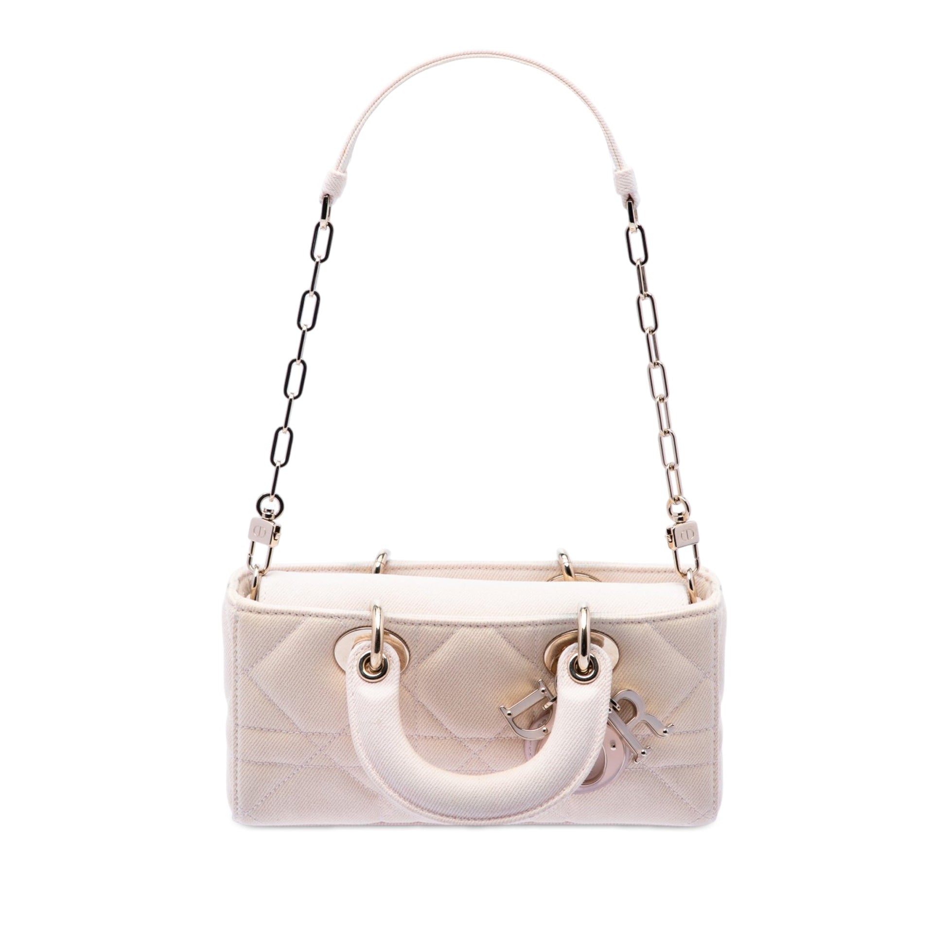 Dior Small Denim Macrocannage Lady D Joy