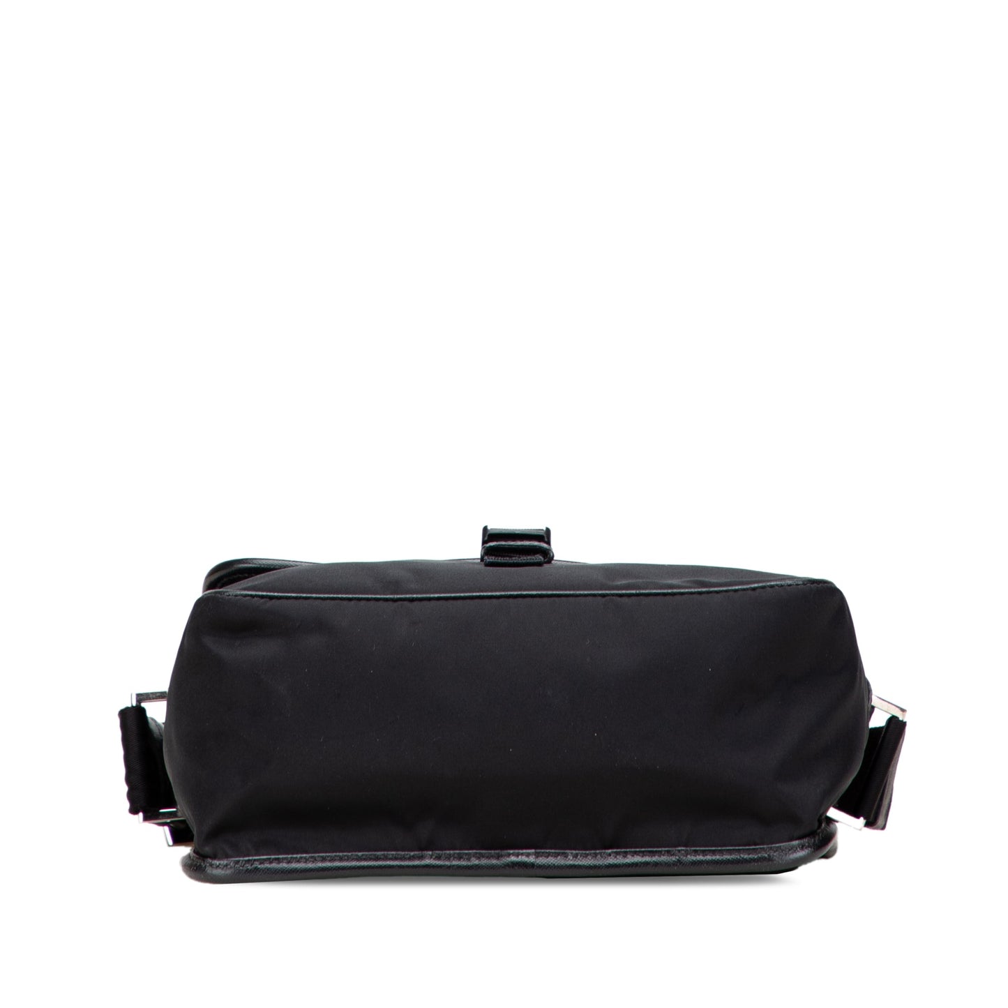 Prada Tessuto Buckle Messenger Bag