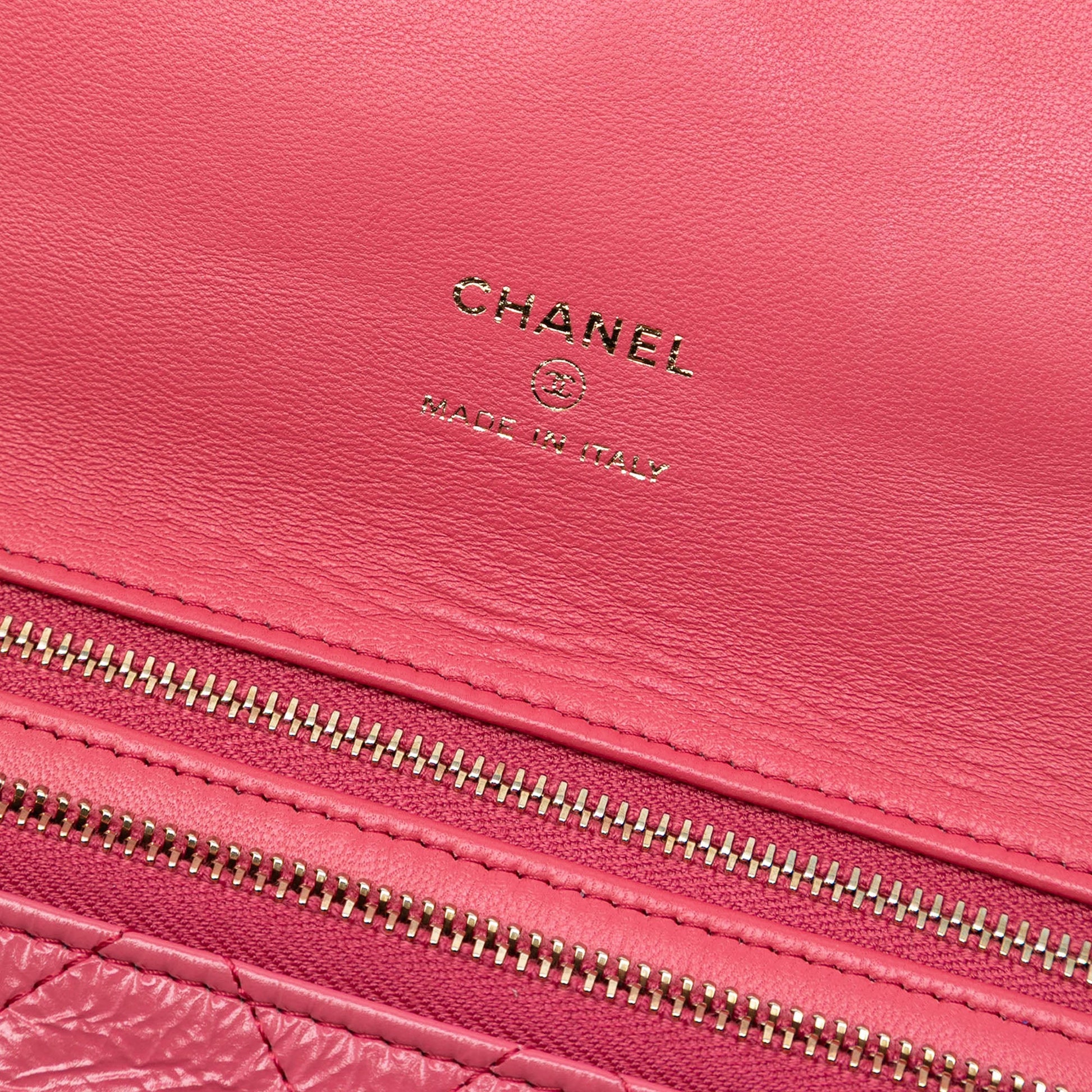 Chanel Crumpled Calfskin 31 Clutch