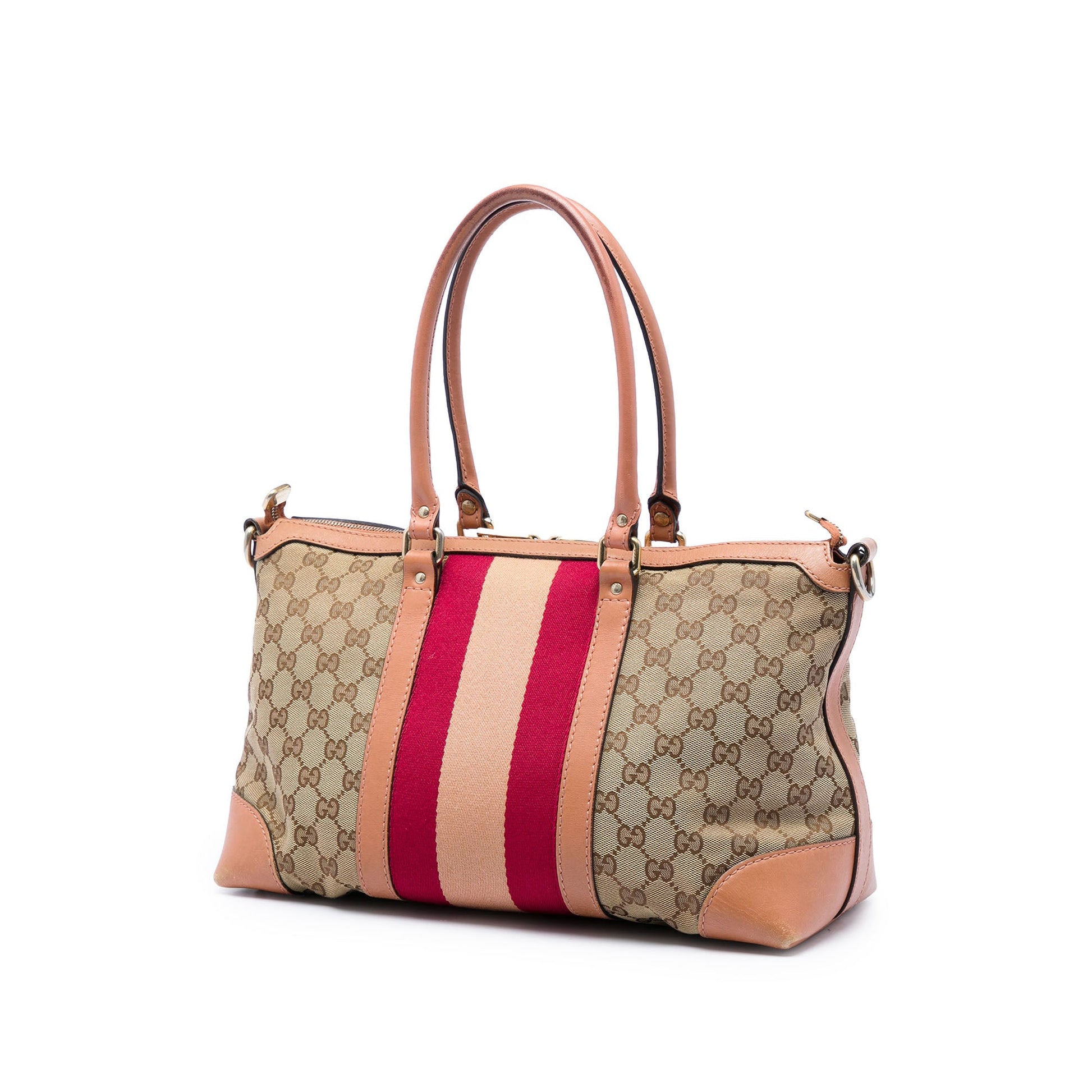 Gucci GG Canvas Web Satchel