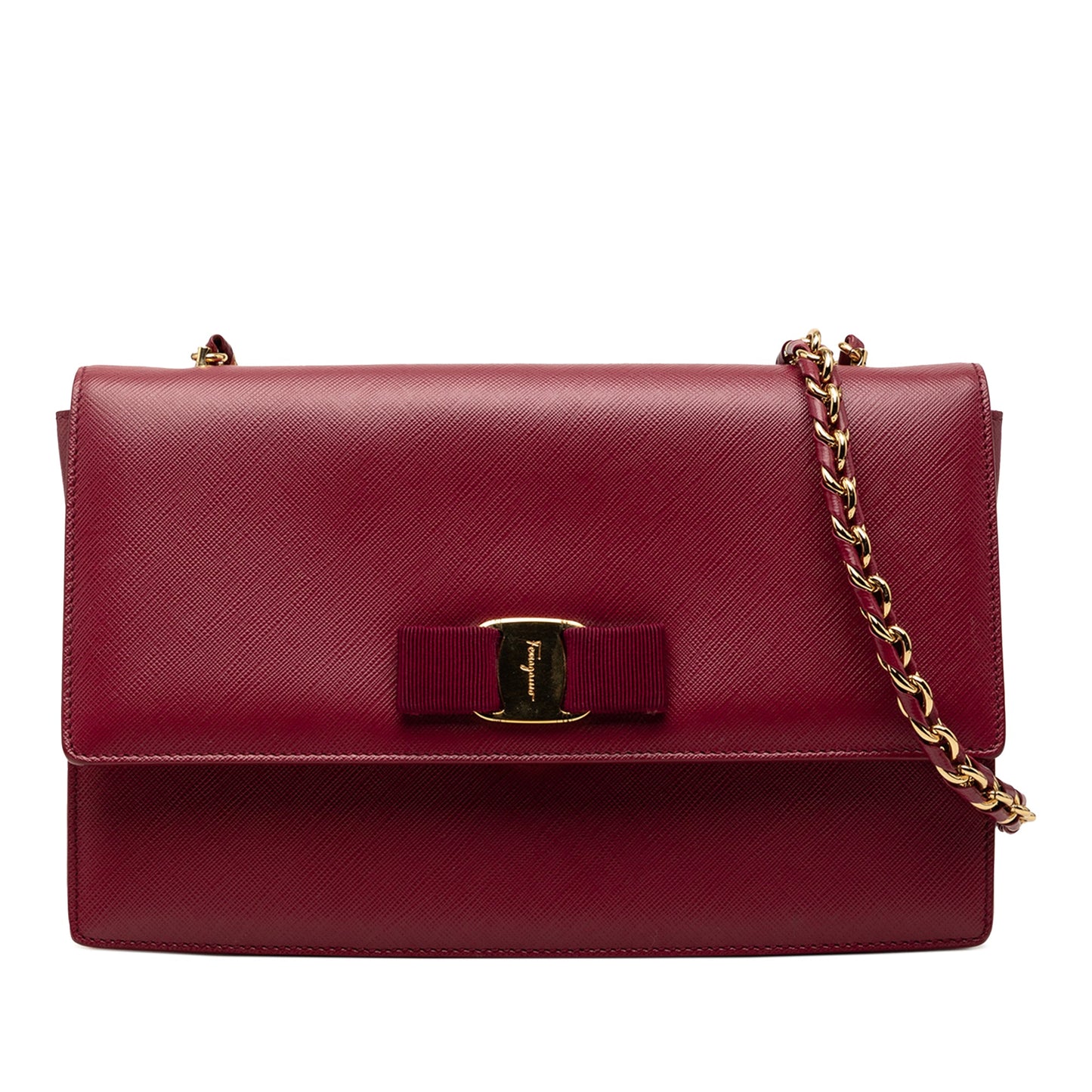 Ferragamo Medium Leather Vara Ginny Crossbody