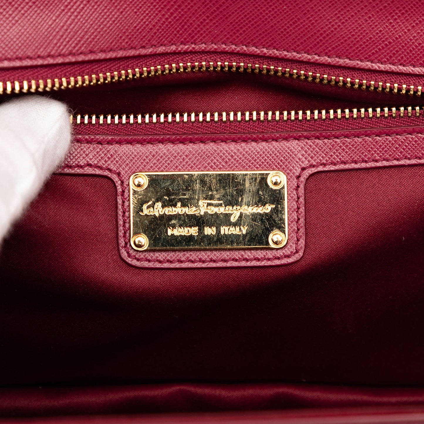 Ferragamo Medium Leather Vara Ginny Crossbody