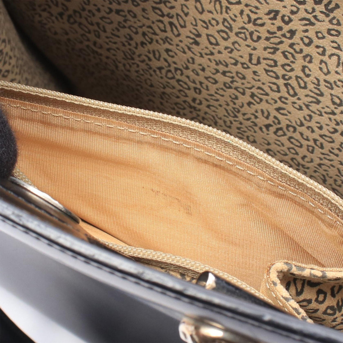 Cartier Leather Panthere Tote — Black