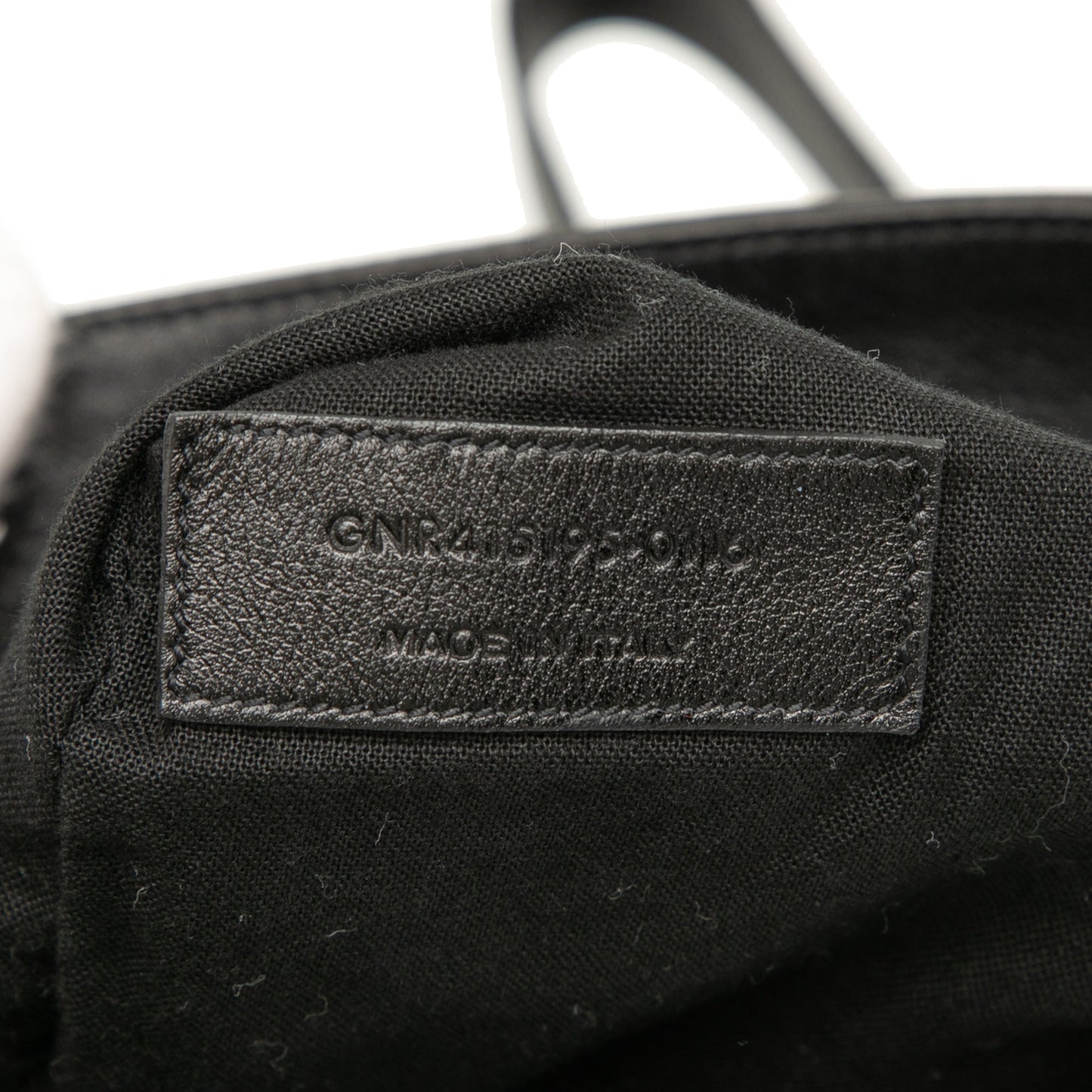 Saint Laurent Leather Prairie Floral Printed Festival Backpack