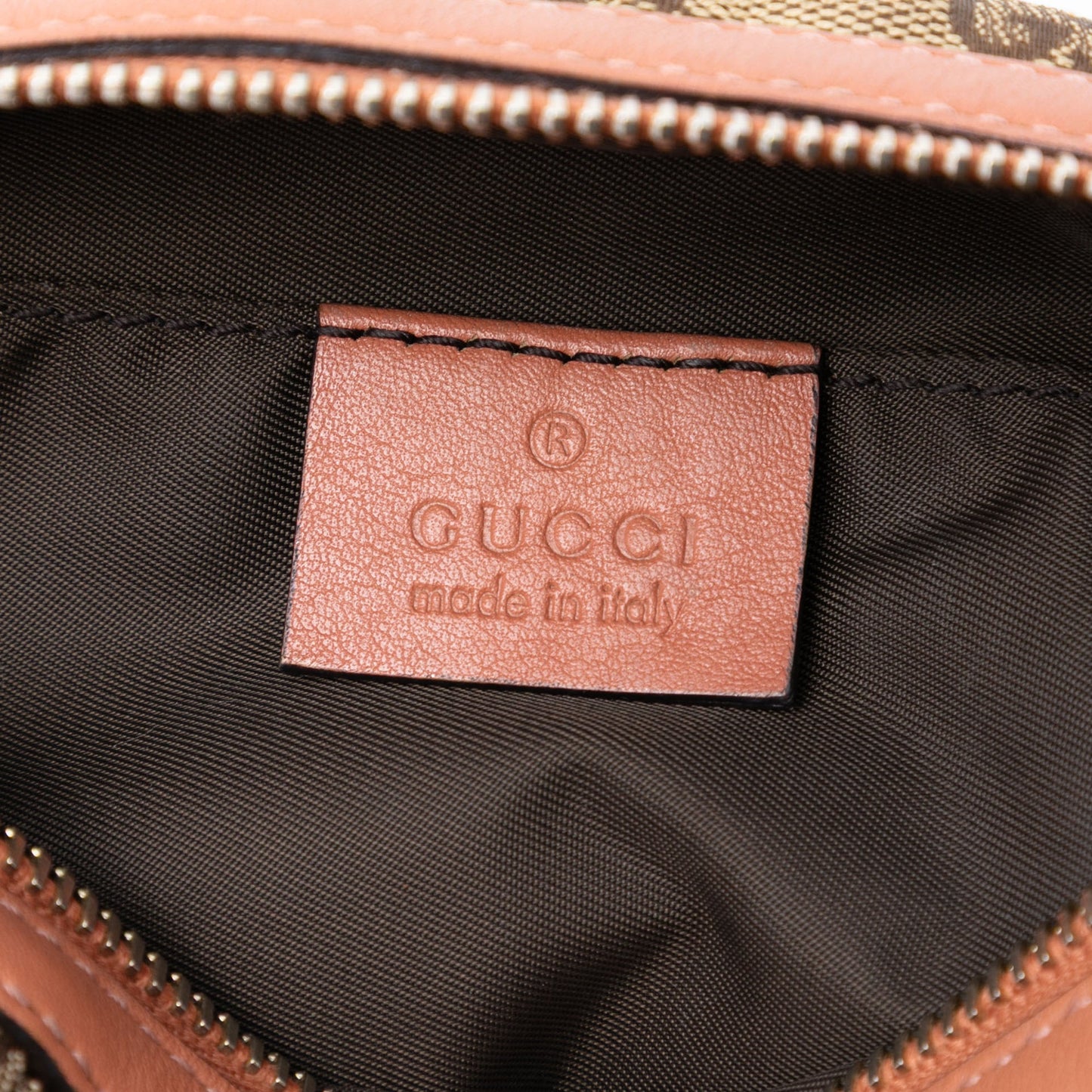 Gucci GG Canvas Bamboo Clutch