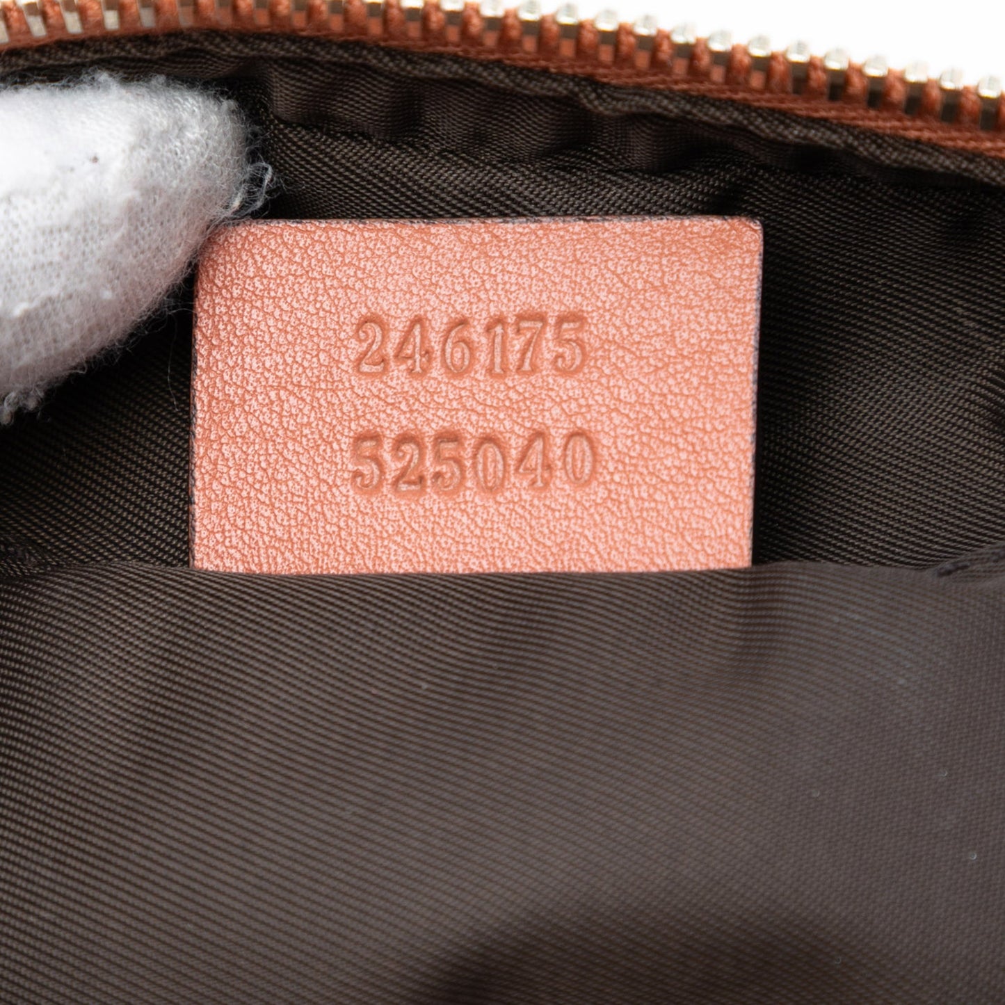 Gucci GG Canvas Bamboo Clutch
