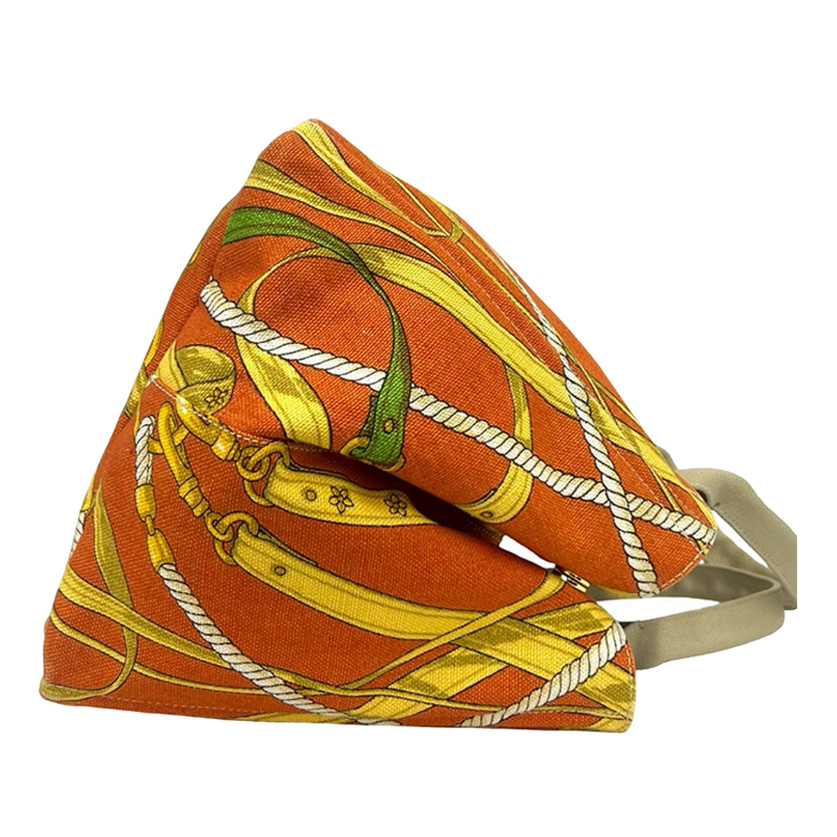 Prada Printed Canvas Canapa Tote