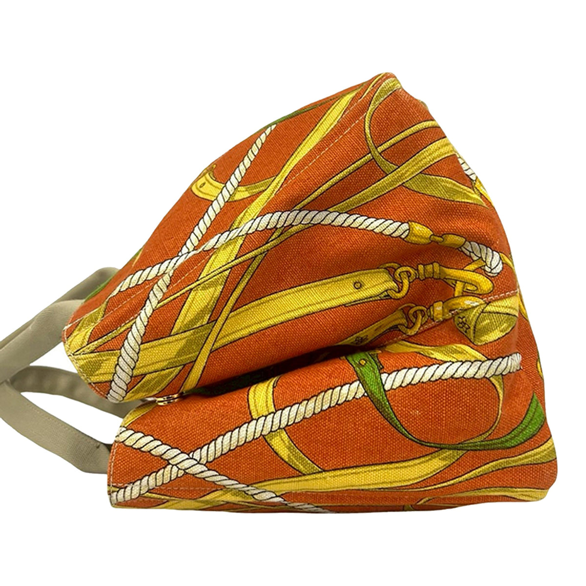 Prada Printed Canvas Canapa Tote