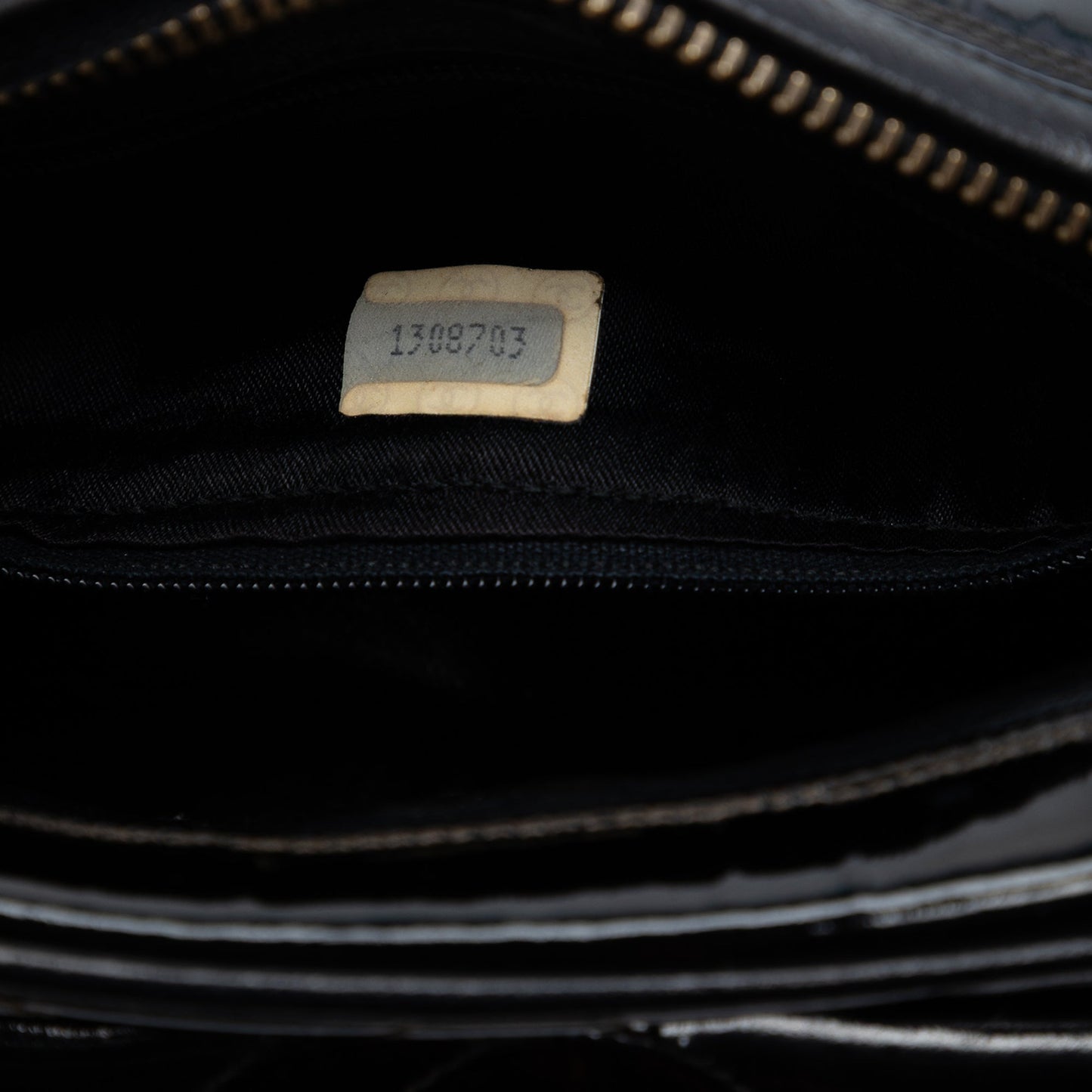 CC Quilted Patent Camera Bag