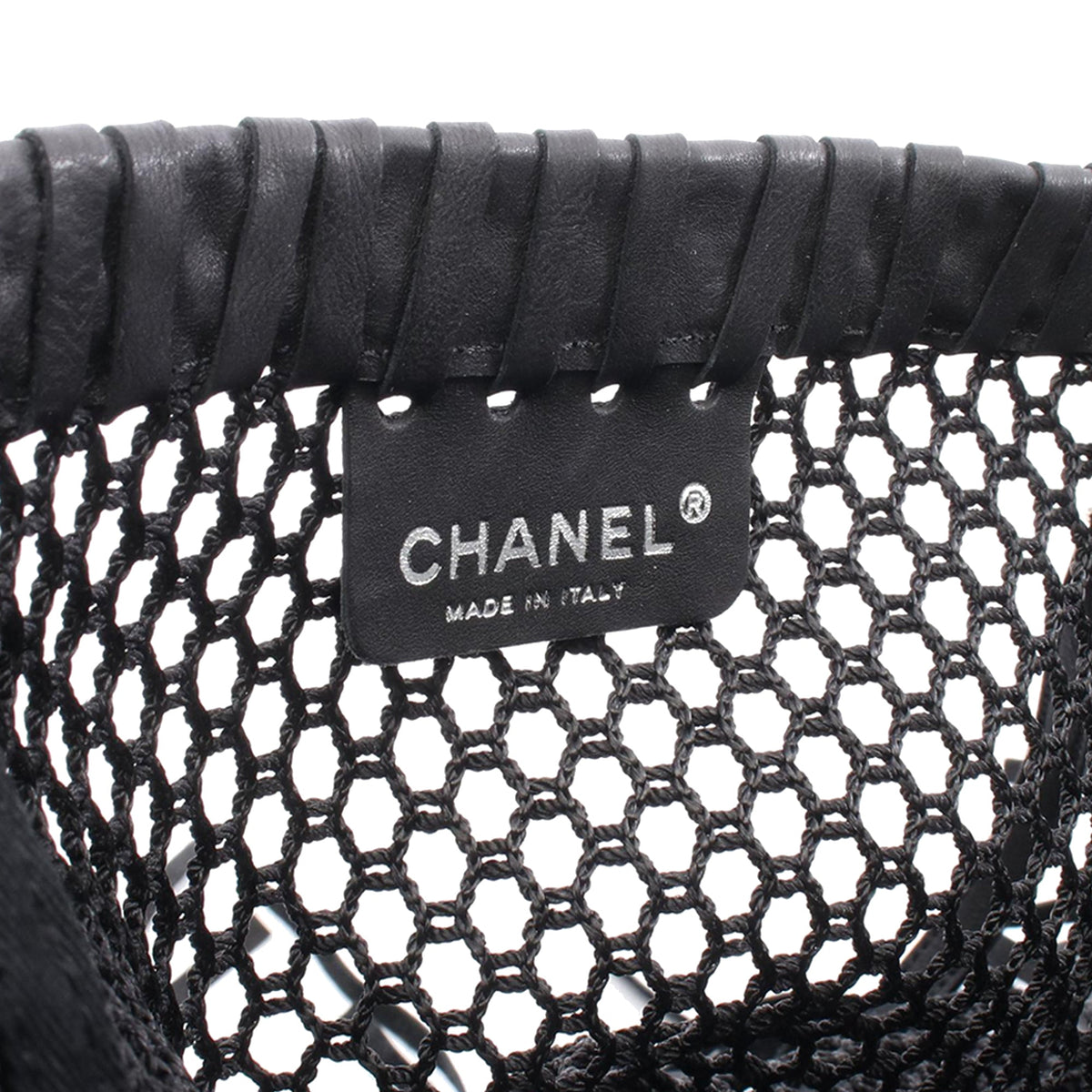 Chanel Large CC Mesh Fringe Tote