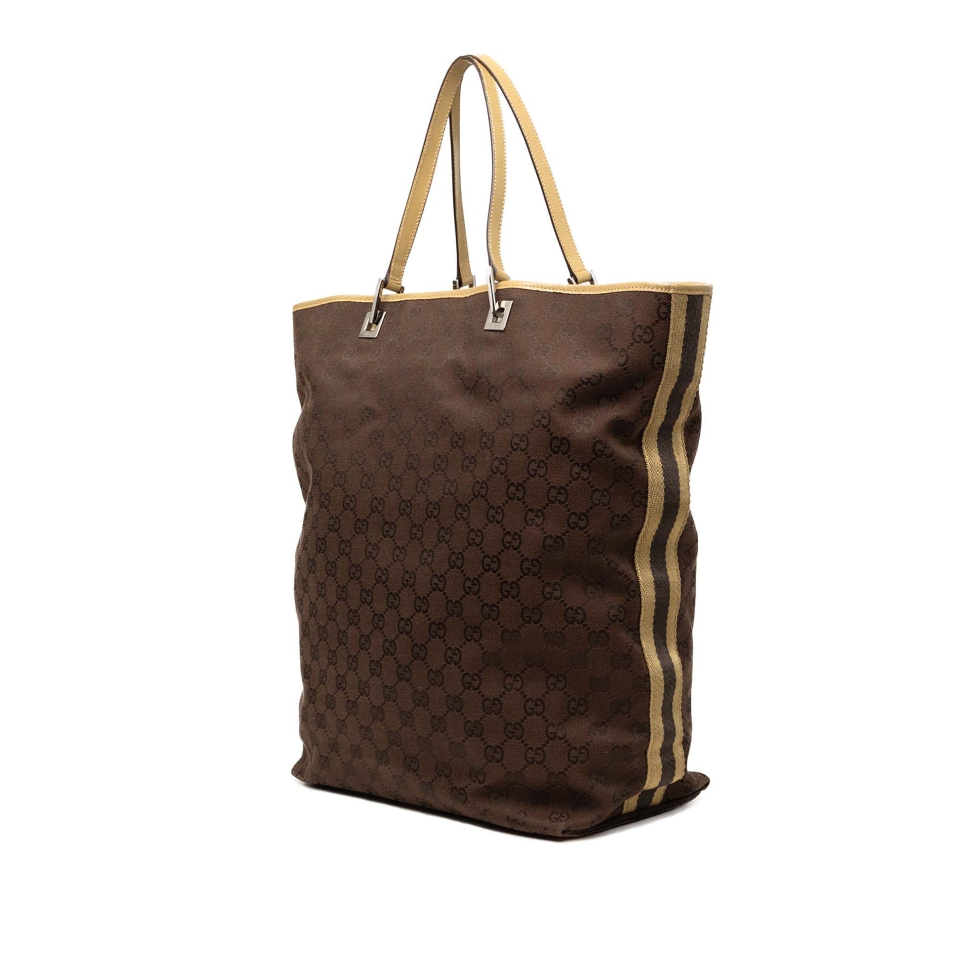 Gucci Large GG Canvas Shopper Tote