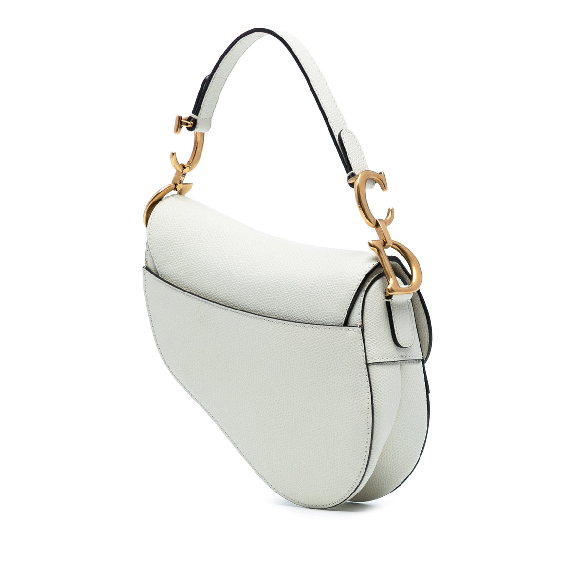 Dior Mini Grained Calfskin Saddle Bag