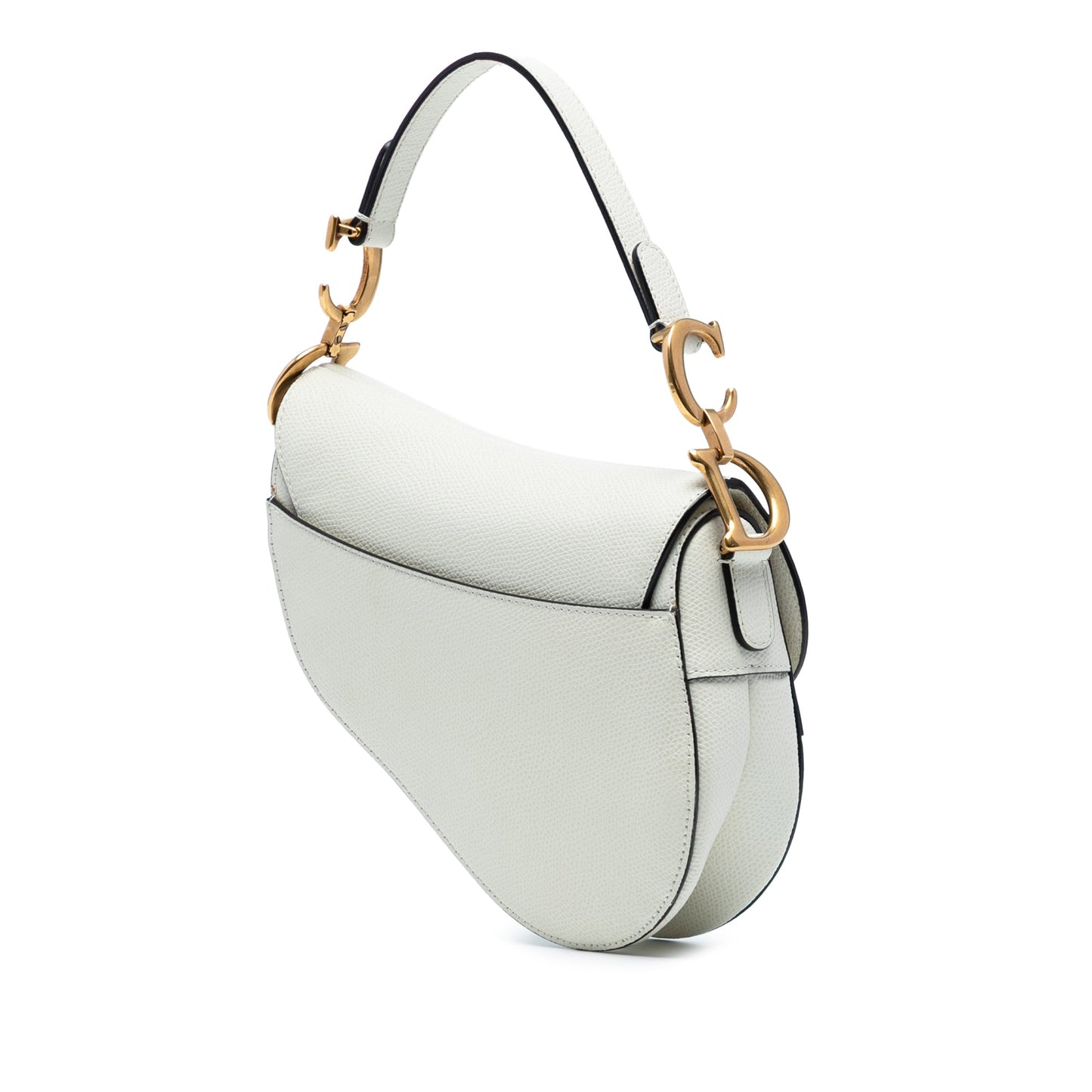 Dior Mini Grained Calfskin Saddle Bag