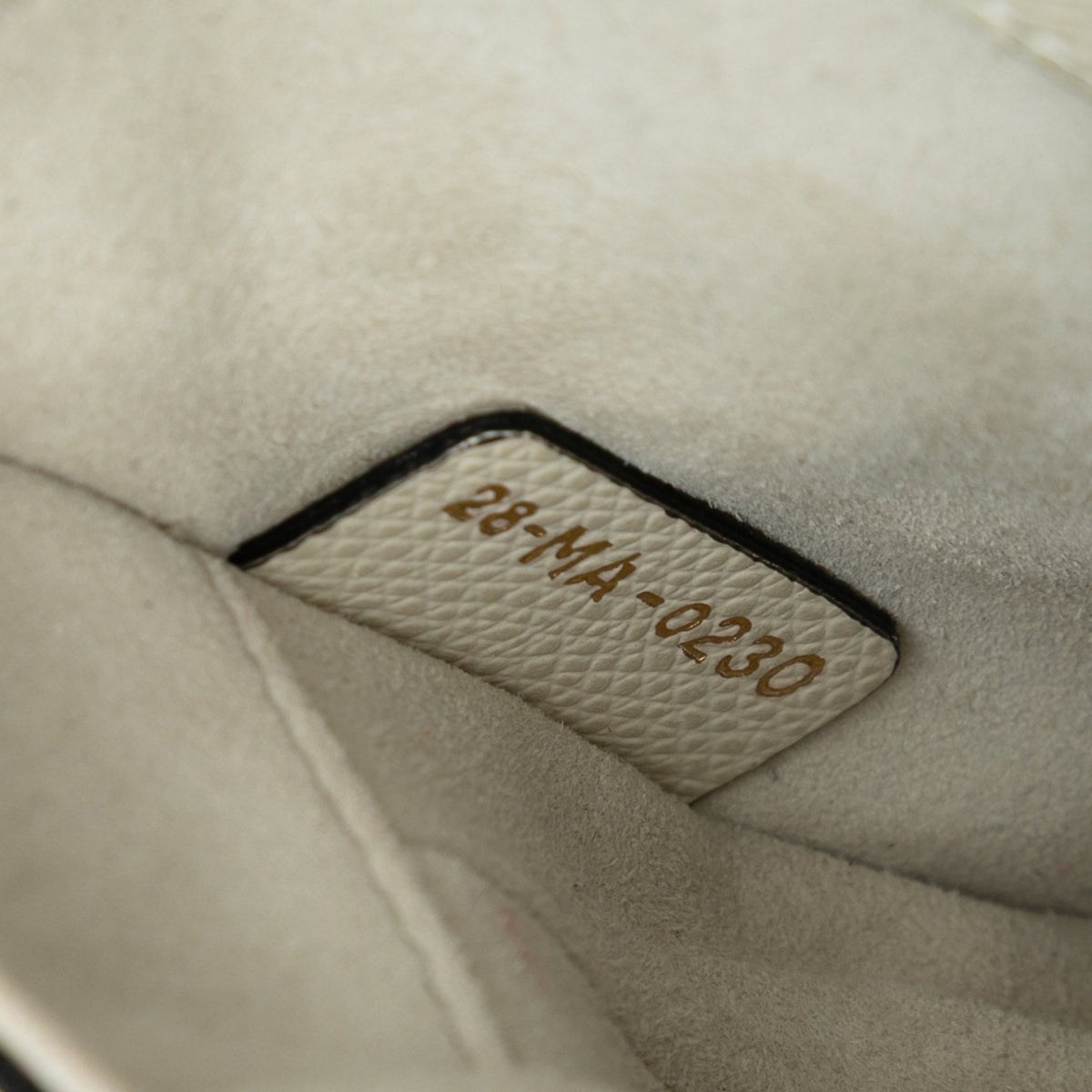 Dior Mini Grained Calfskin Saddle Bag