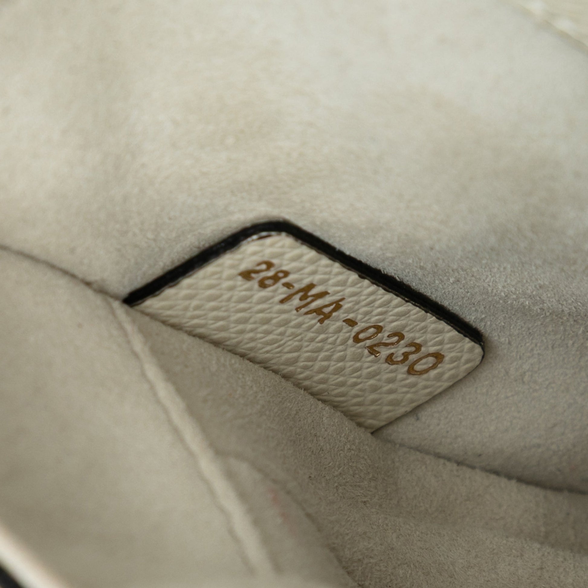 Dior Mini Grained Calfskin Saddle Bag