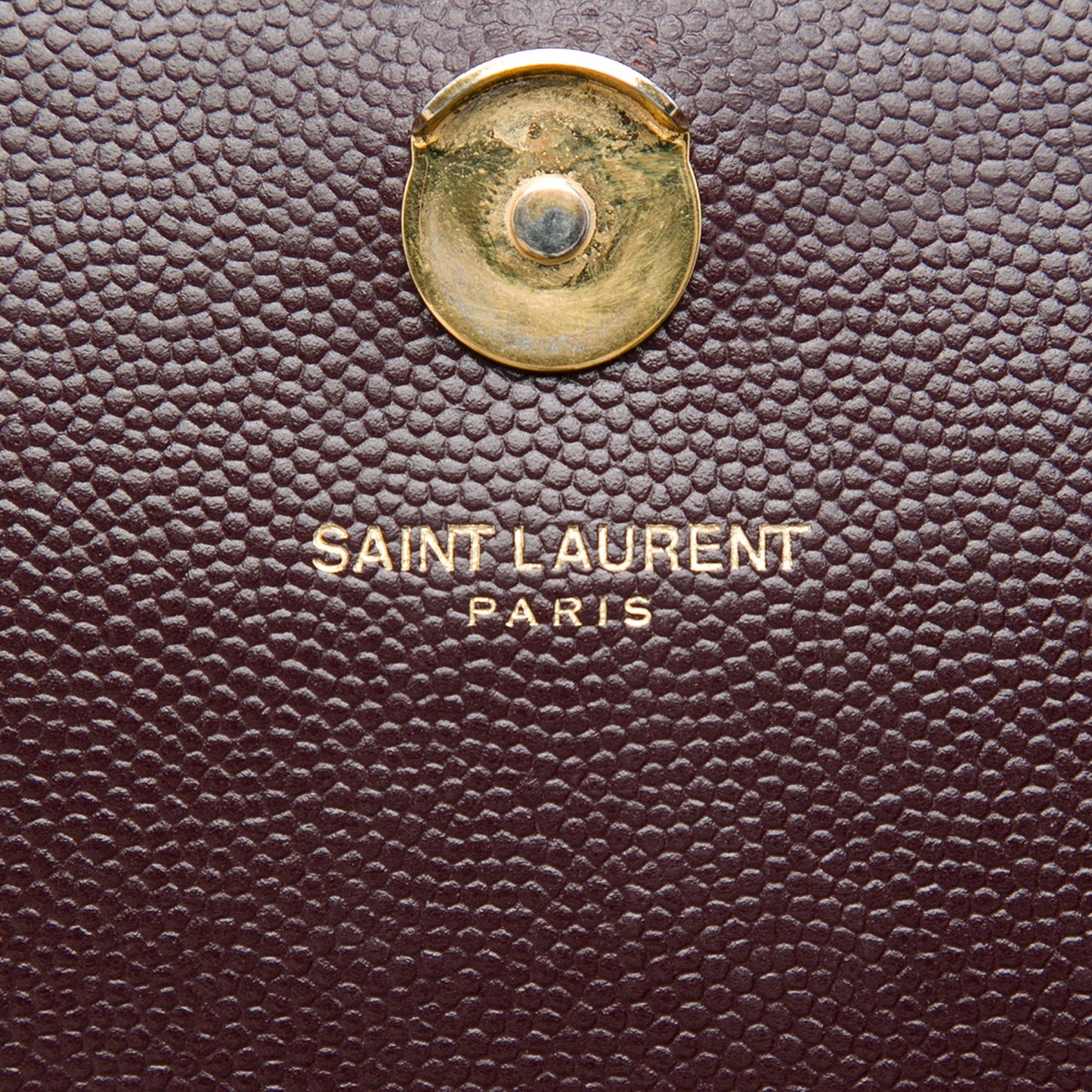 Saint Laurent Medium Grain De Poudre Monogram Kate Crossbody