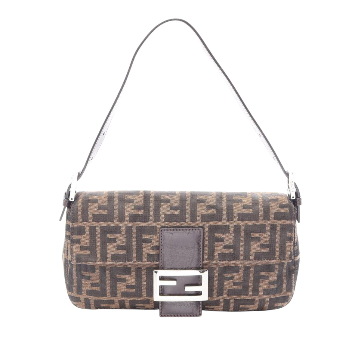 Fendi Zucca Canvas Baguette