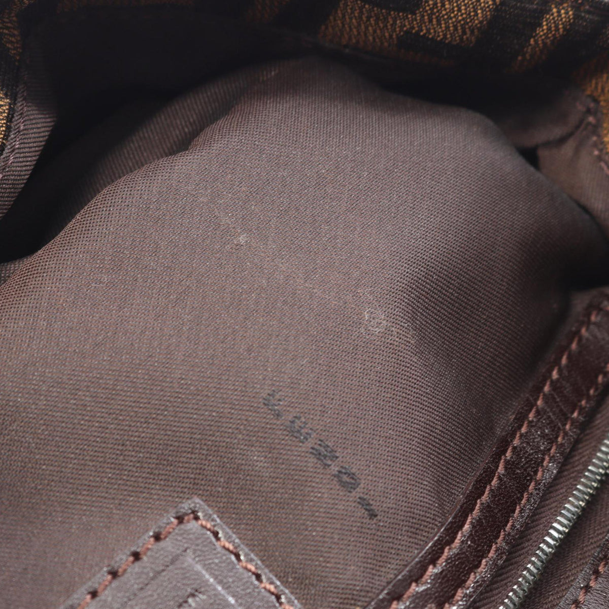 Fendi Zucca Canvas Baguette