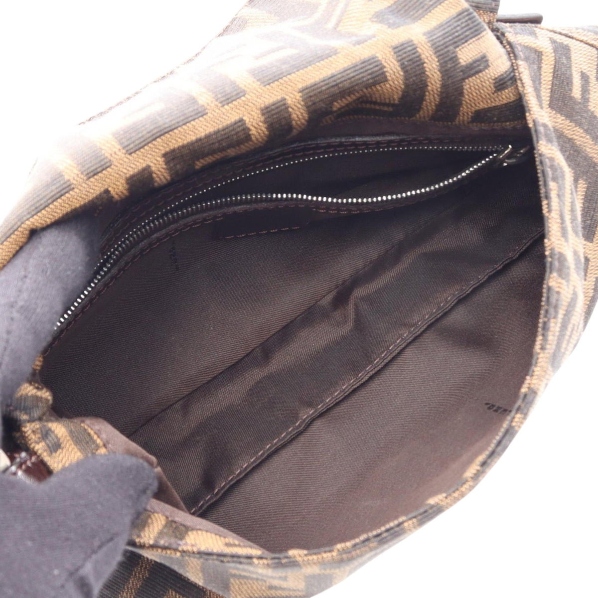 Fendi Zucca Canvas Baguette