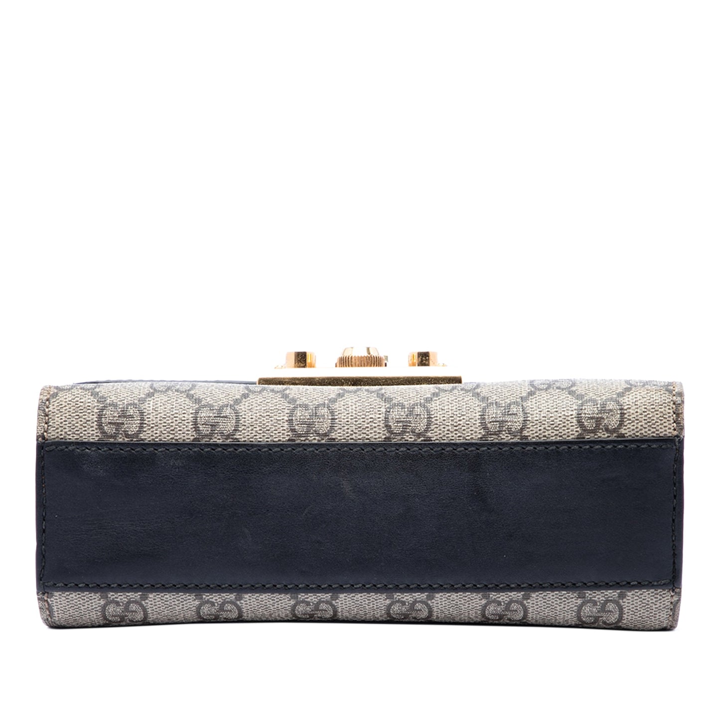 Gucci Small GG Supreme Padlock Crossbody