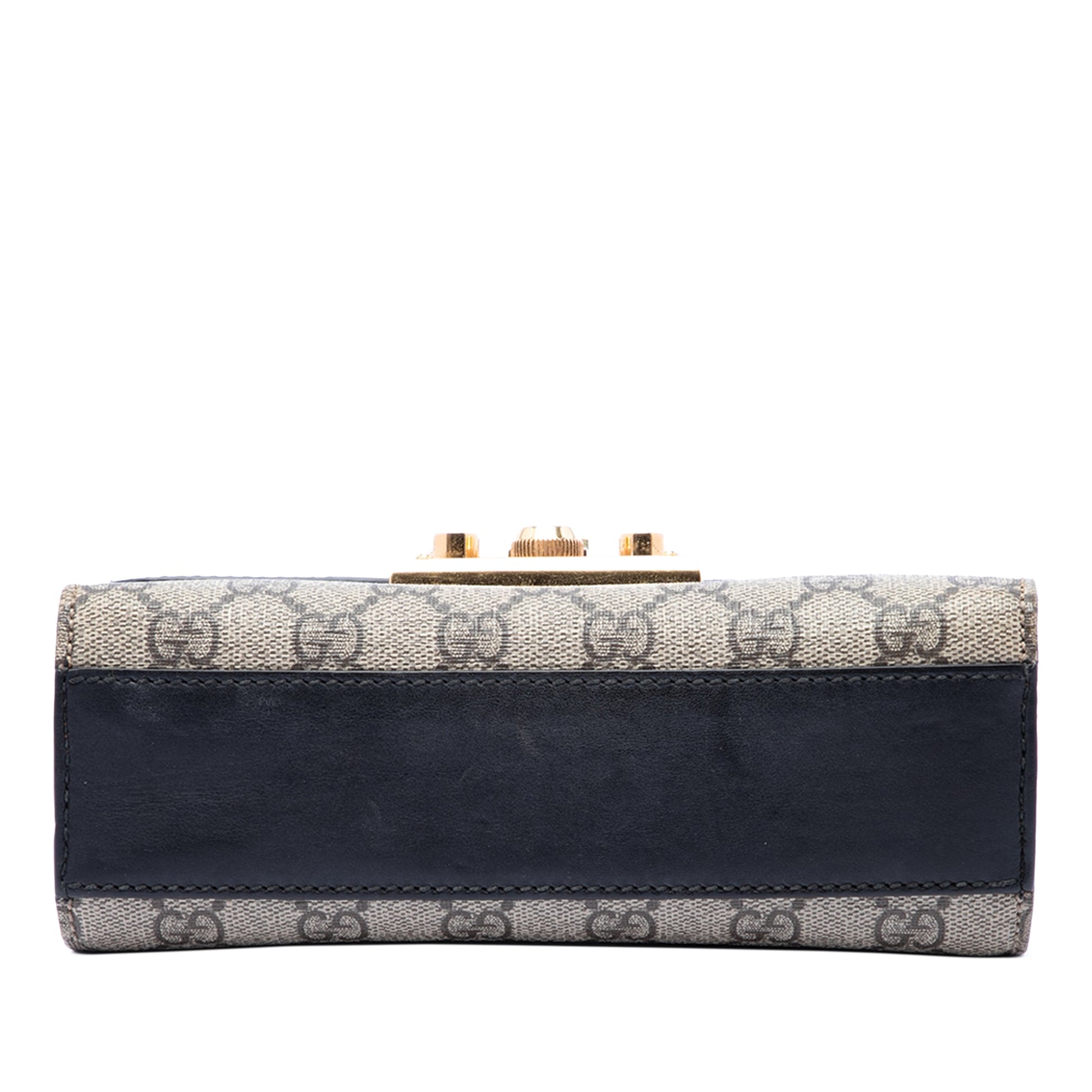 Gucci Small GG Supreme Padlock Crossbody