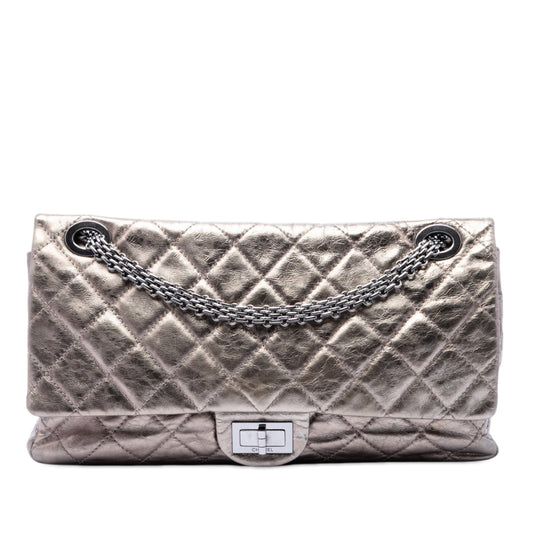 Chanel Metallic Aged Calfskin Reissue 2.55 Double Flap 227