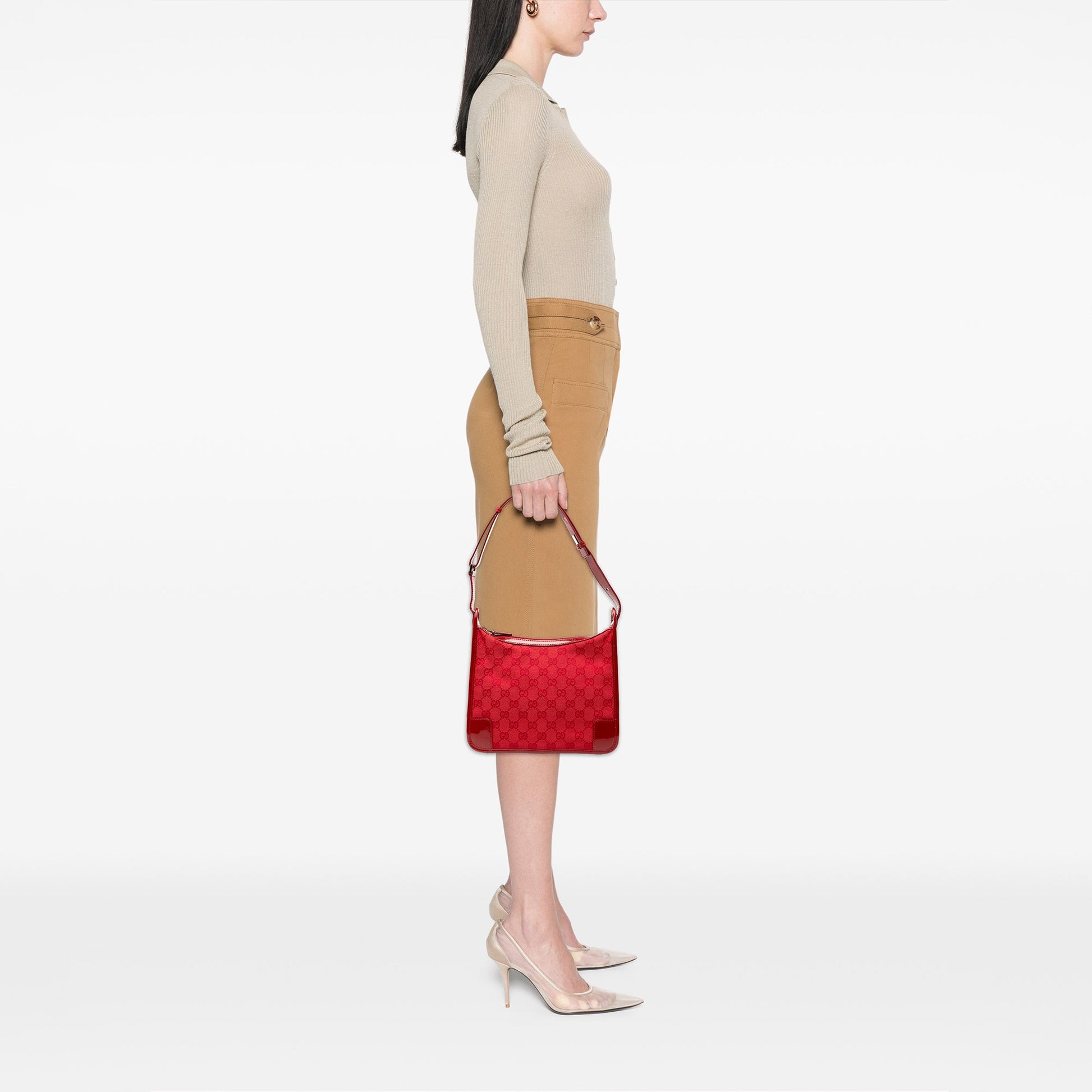 Gucci GG Canvas Shoulder Bag