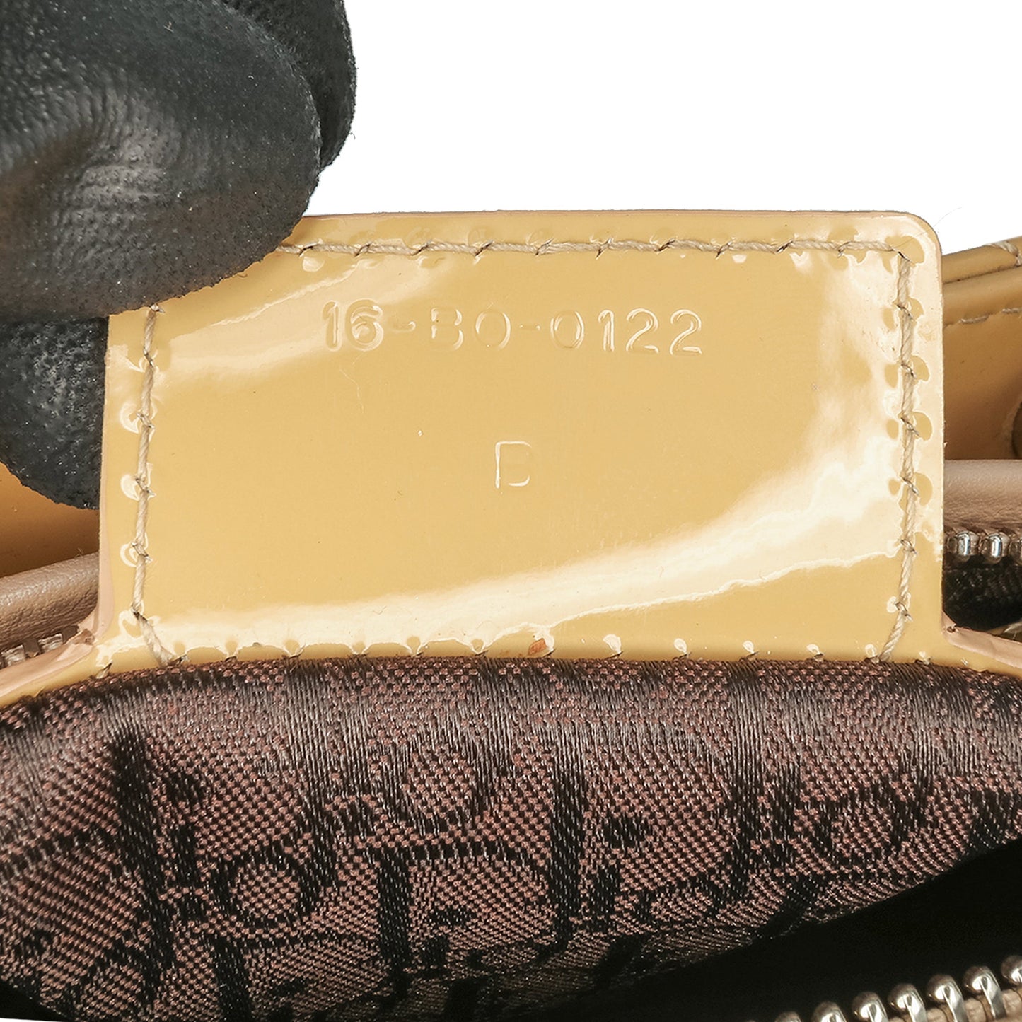 Dior Large Patent Cannage Lady Dior
