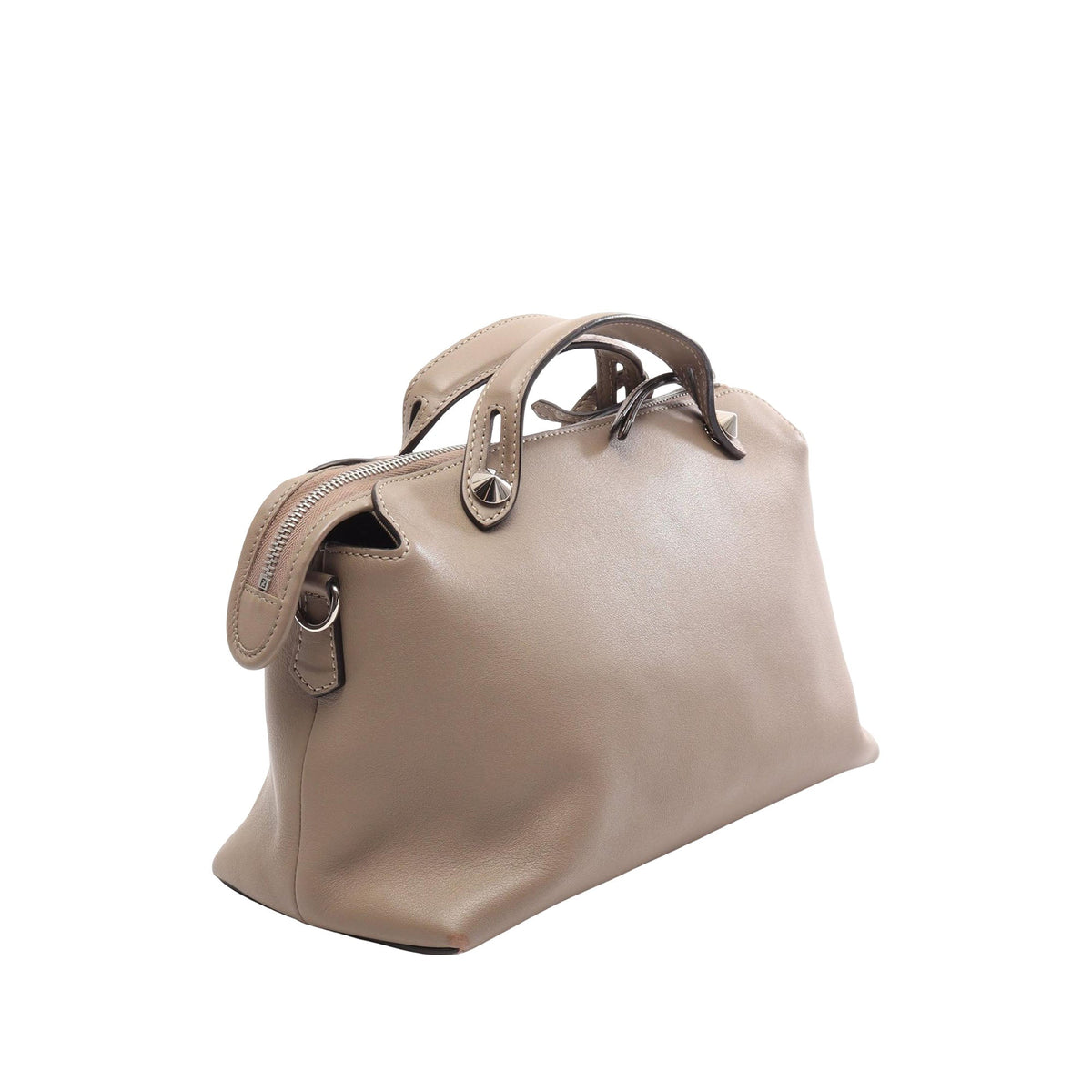 Fendi Medium Leather By The Way Satchel — Beige