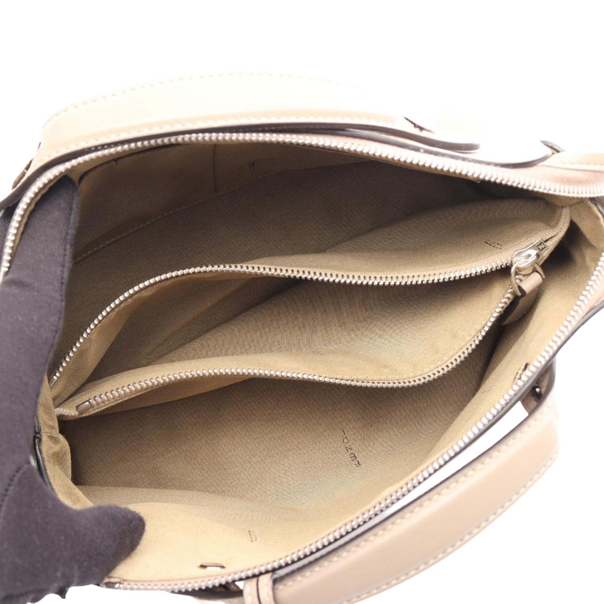 Fendi Medium Leather By The Way Satchel — Beige