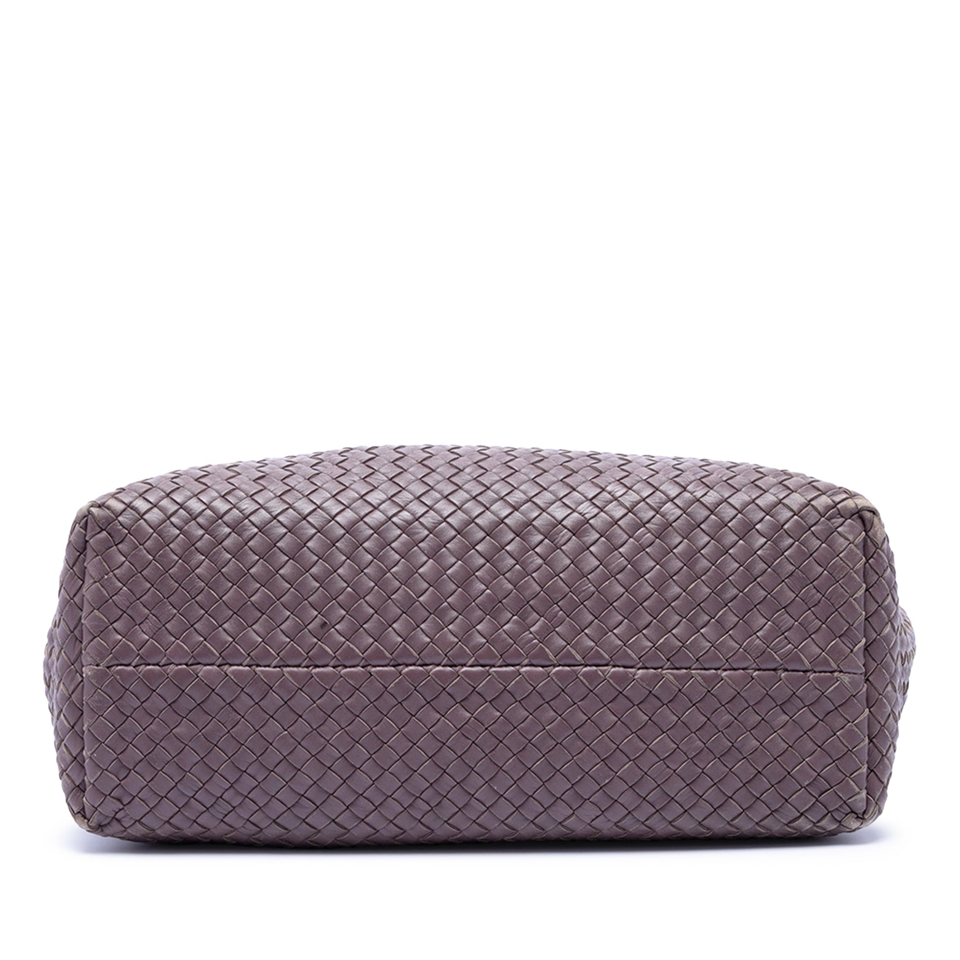 Bottega Veneta Limited Edition Medium Lambskin Intreccio Cabat Tote